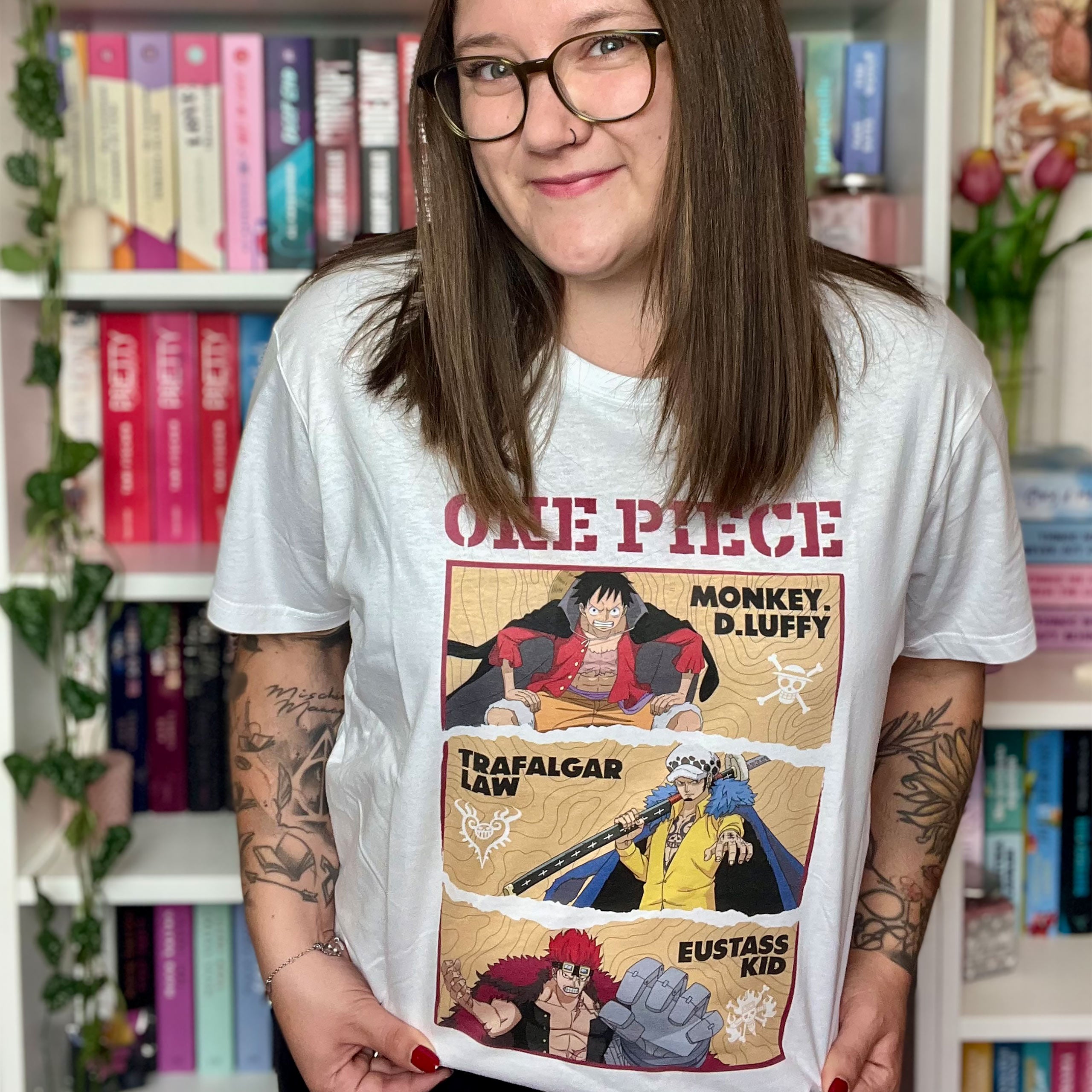 One Piece - Characters T-Shirt White – Elbenwald