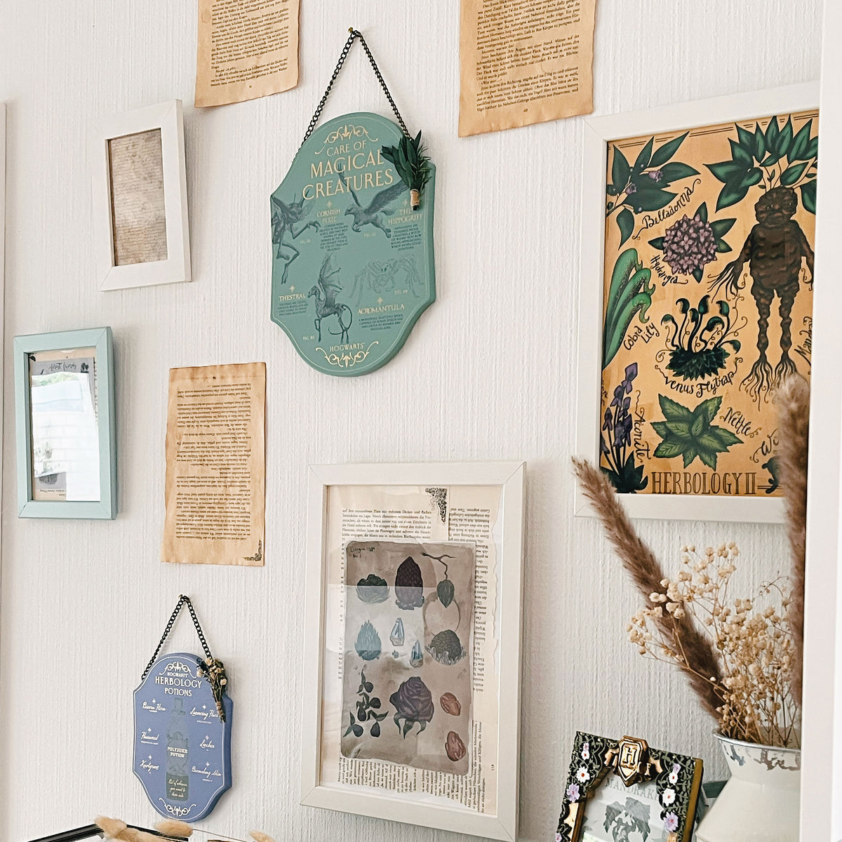 Product image Harry Potter - Herbology and Potions Wooden Wall Art