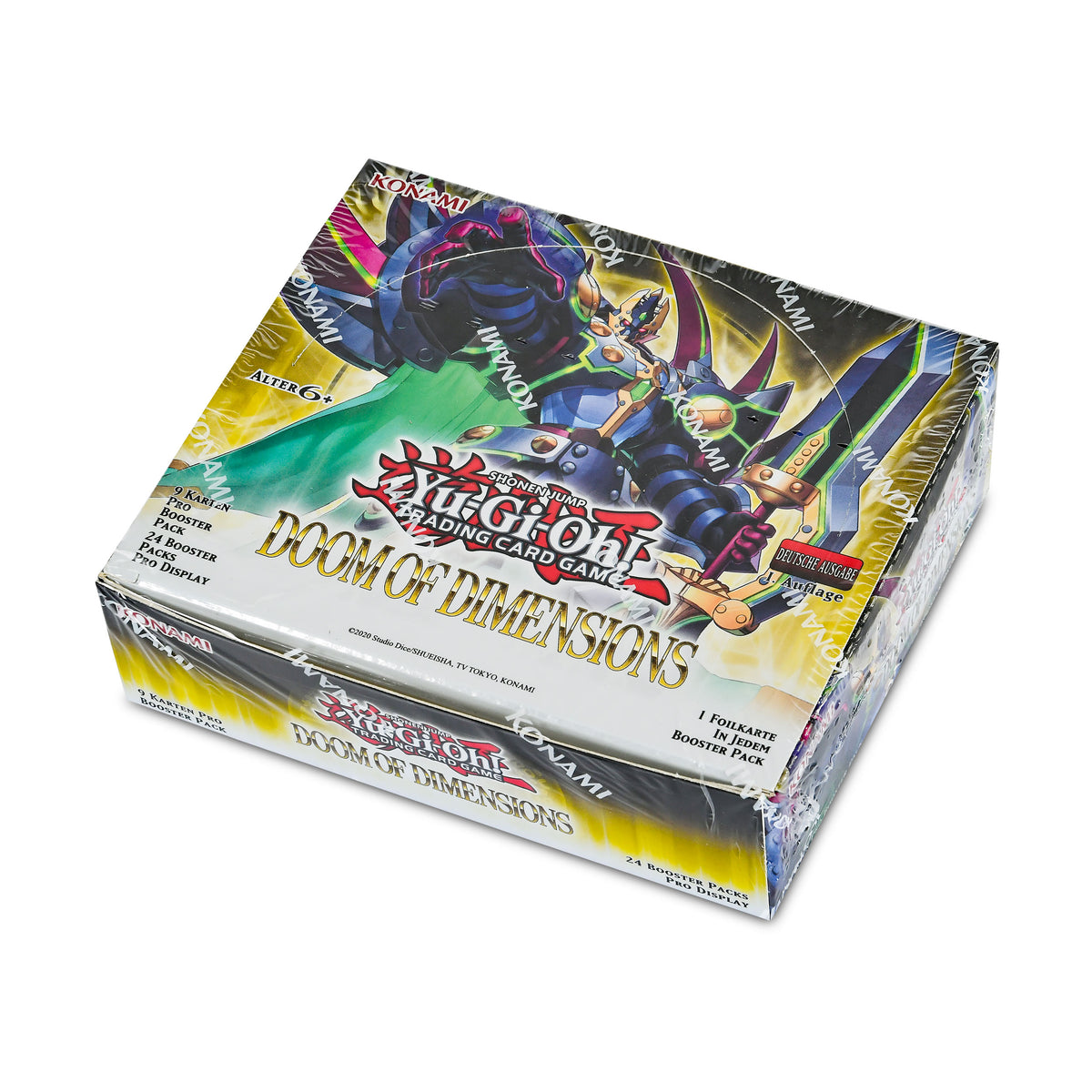 Product image Yu-Gi-Oh! - Doom of Dimensions Trading Card Booster Display - German Edition