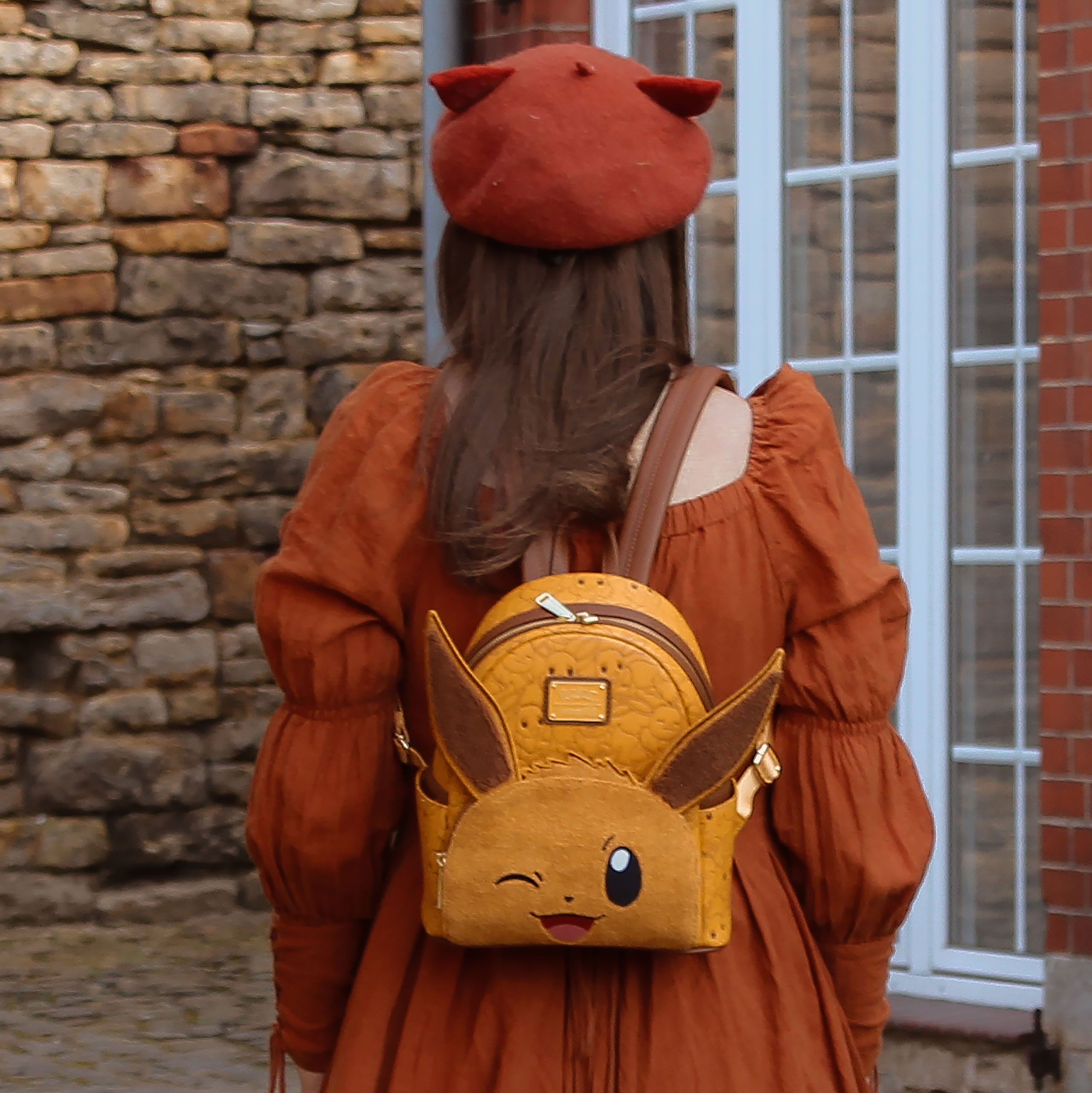 帯リメイク✴︎３ウェイリュック✴︎鳳凰✴︎ミニ財布セット✴︎195 Pokémon - Eevee Terry Mini Backpack – Elbenwald