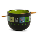 Product image Minecraft - Creeper Ramen Bowl with Chopsticks