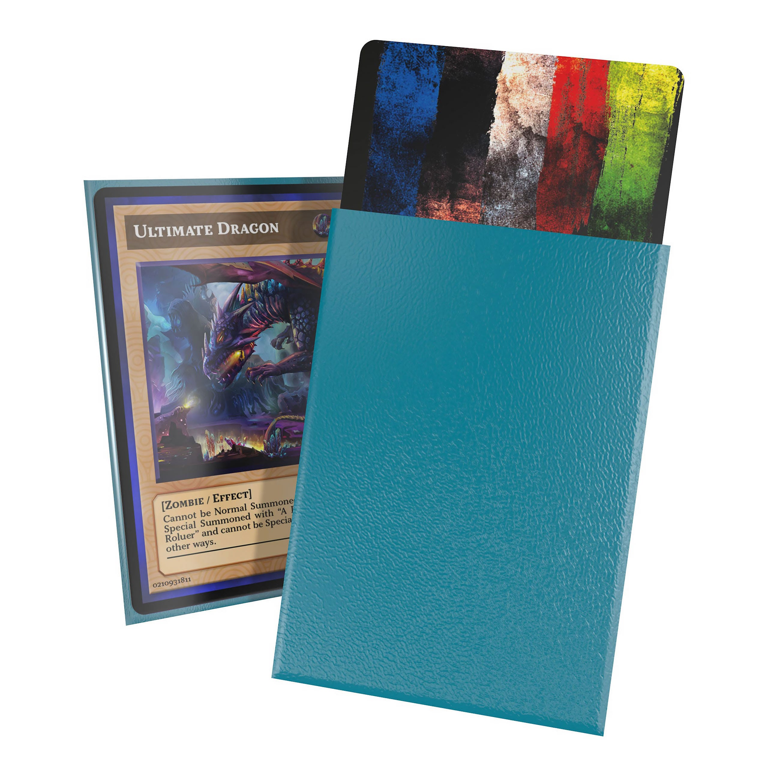 Product image Ultimate Guard Cortex Card Sleeves matte petrol - 60-pack, Japanese size (TCG)