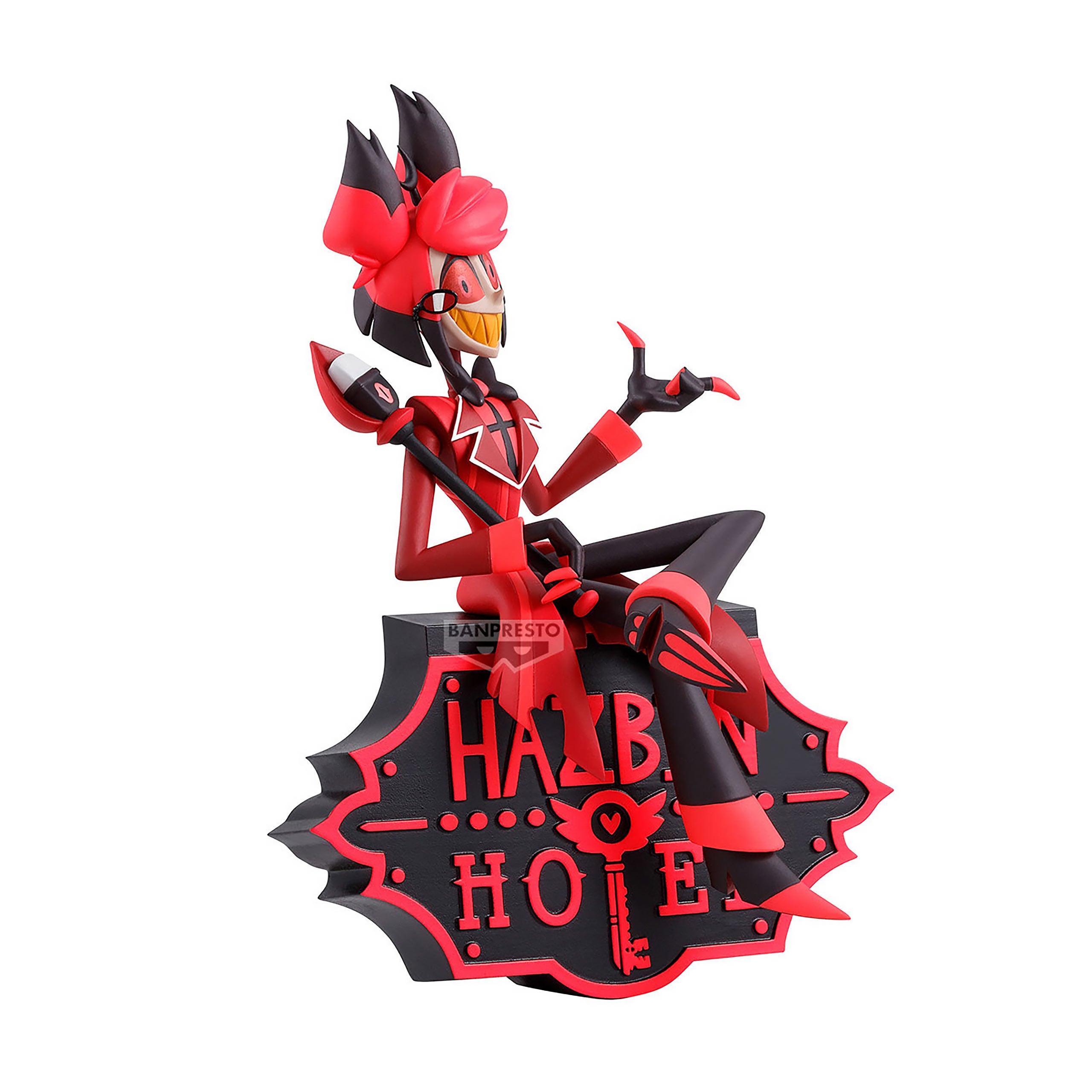Hazbin Hotel - Alastor Monitor Top Figure Version A – Elbenwald