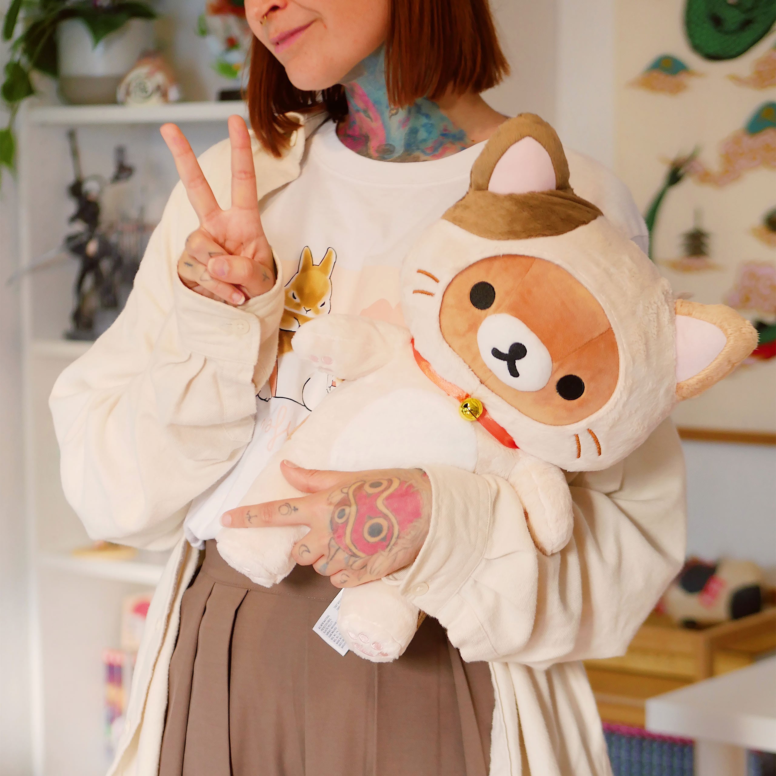 Rilakkuma - Cat Plush Figure – Elbenwald