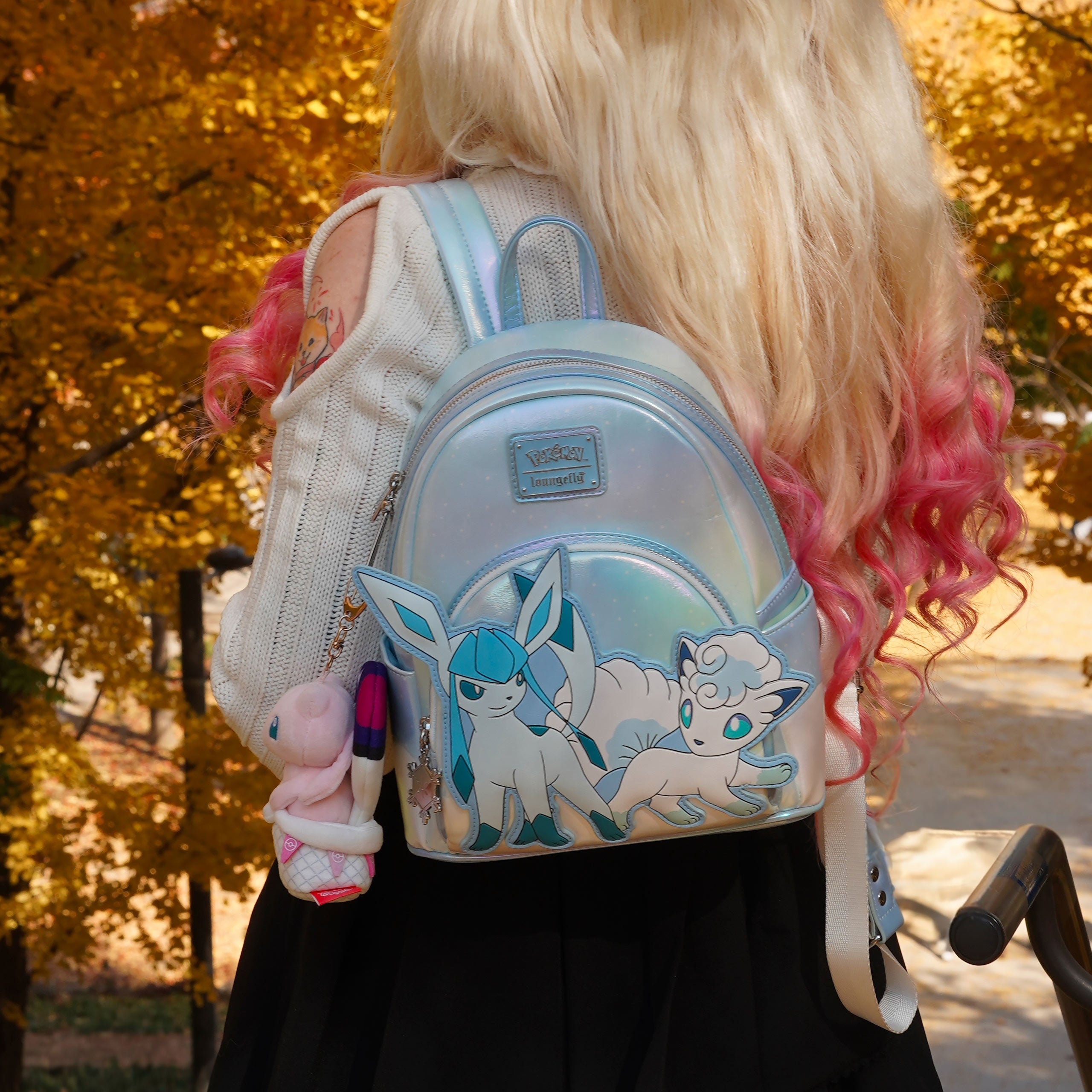 Pokémon - Glaceon & Vulpix Winter Mini Backpack – Elbenwald