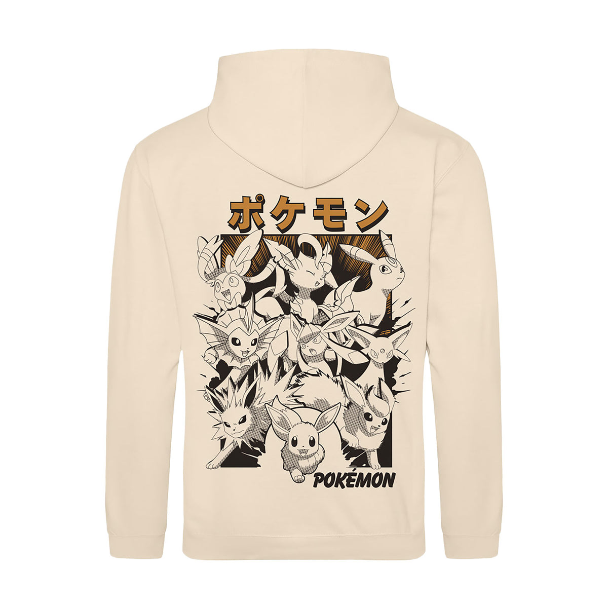 Product image Pokémon - Eevee Evolution Katakana Hoodie