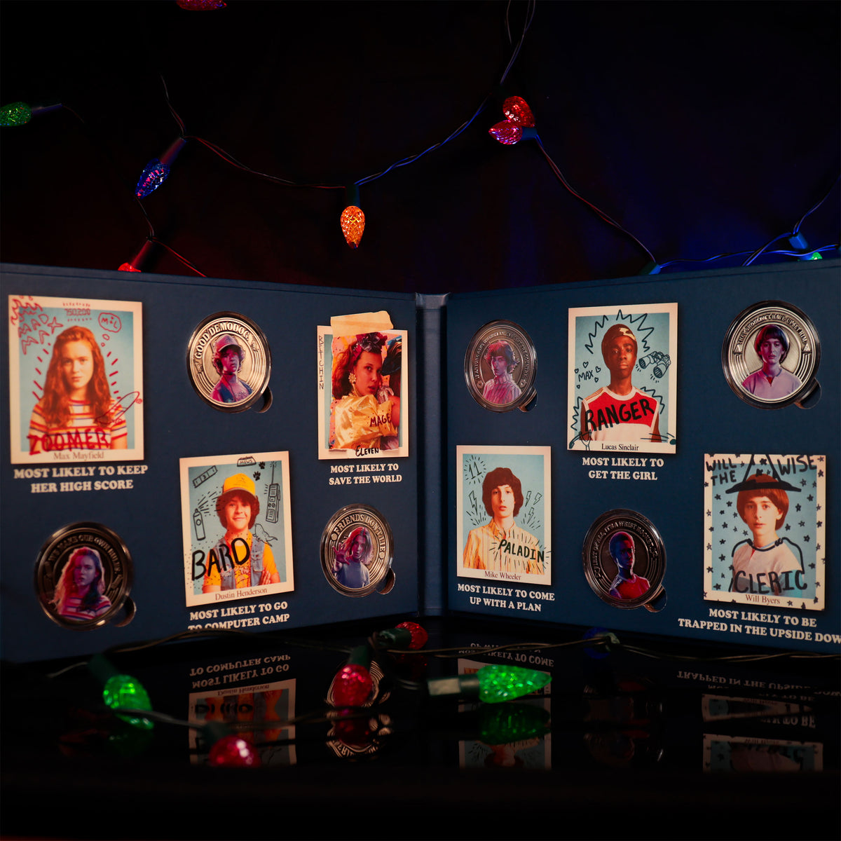 Product image Stranger Things - Hawkins Middle School Collectible Coin Album
