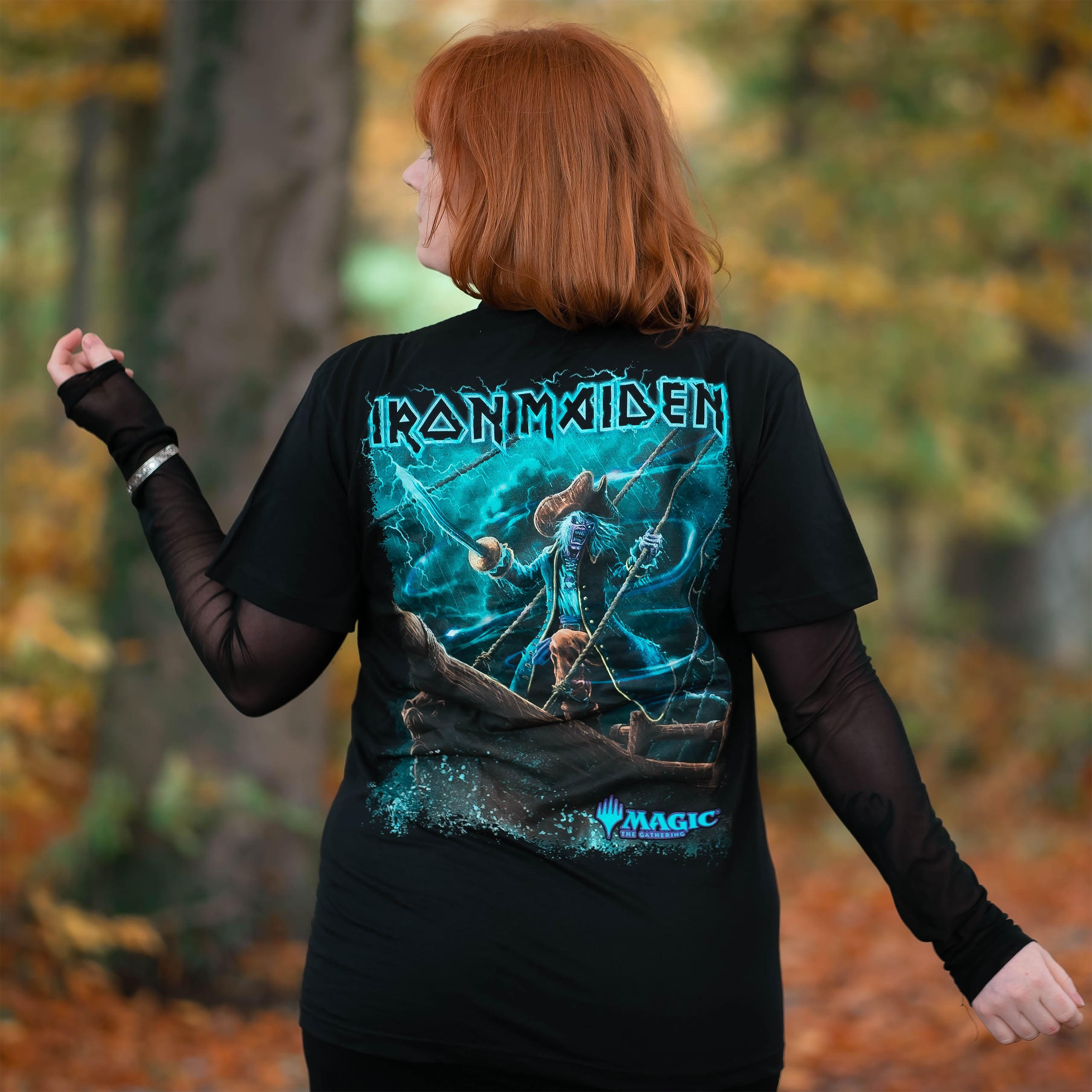 Iron Maiden - Magic: The Gathering Captain N'Ghathrod T-shirt