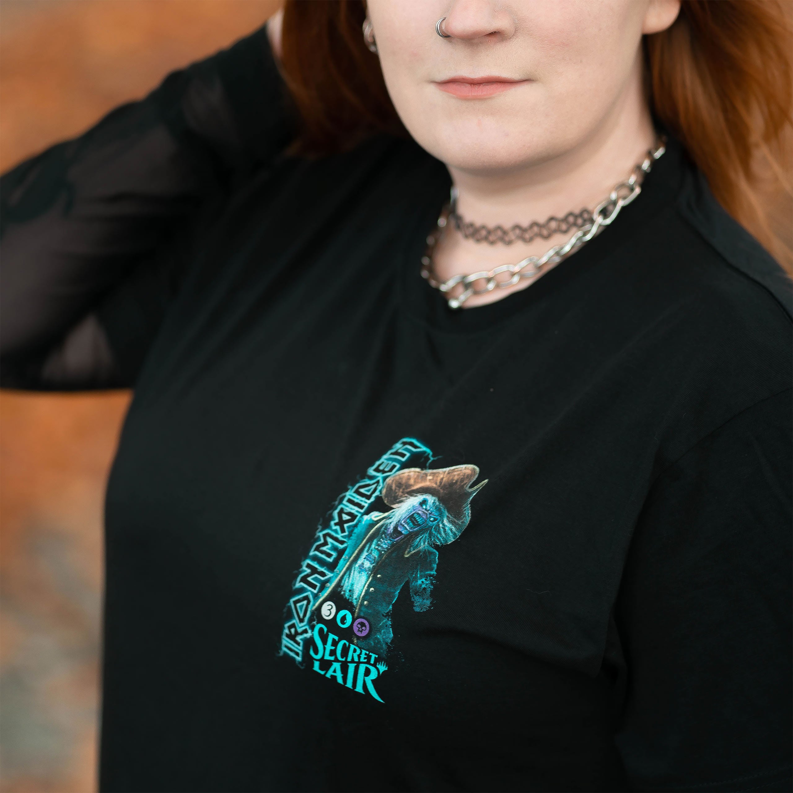 Product image Iron Maiden - Magic: The Gathering Captain N'Ghathrod T-shirt black