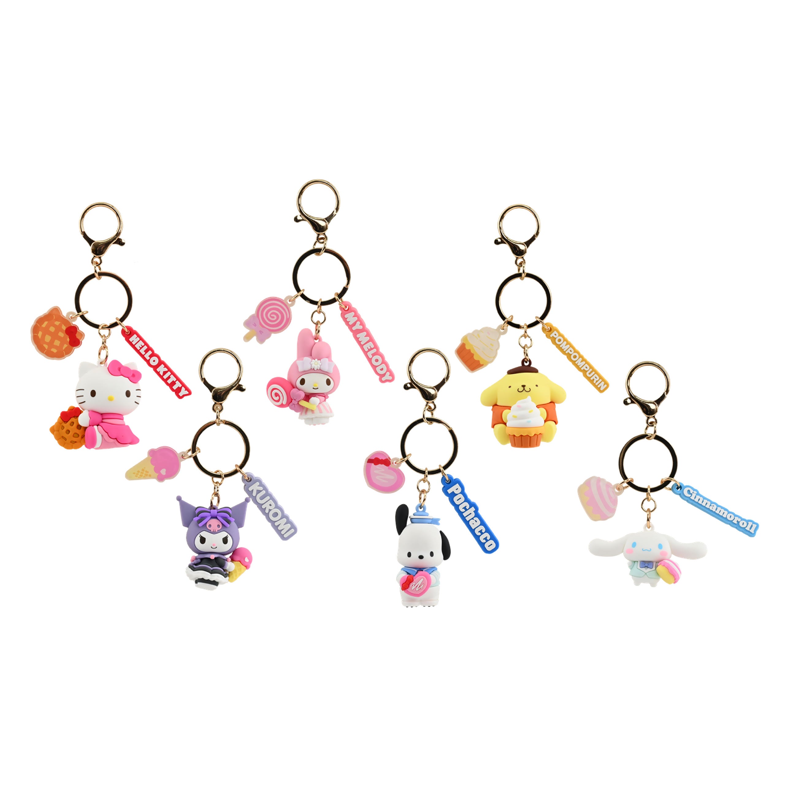 Hello Kitty and Friends - YuMe Tea Party Mystery Keychain Display