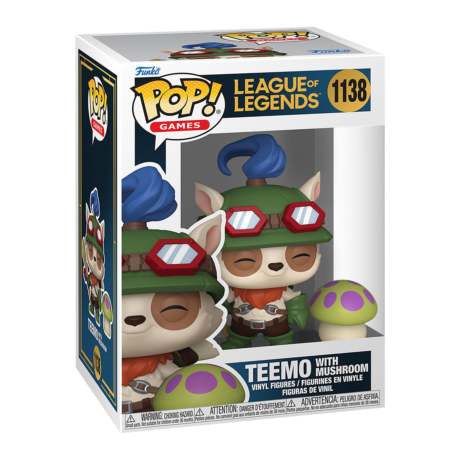 League of Legends - Teemo with Mushroom Funko Pop! Figure – Elbenwald