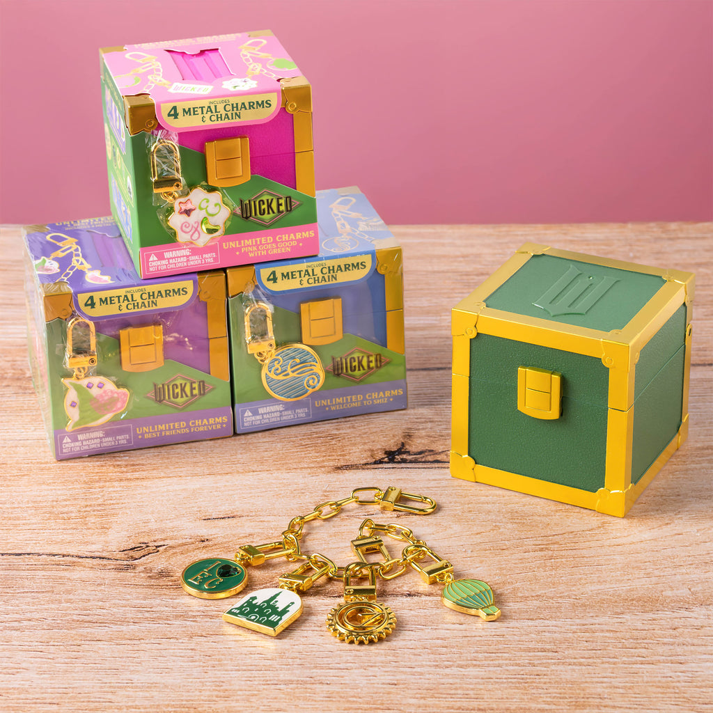 Product image Wicked - Emerald City Charm Bracelet in Suitcase Gift Box