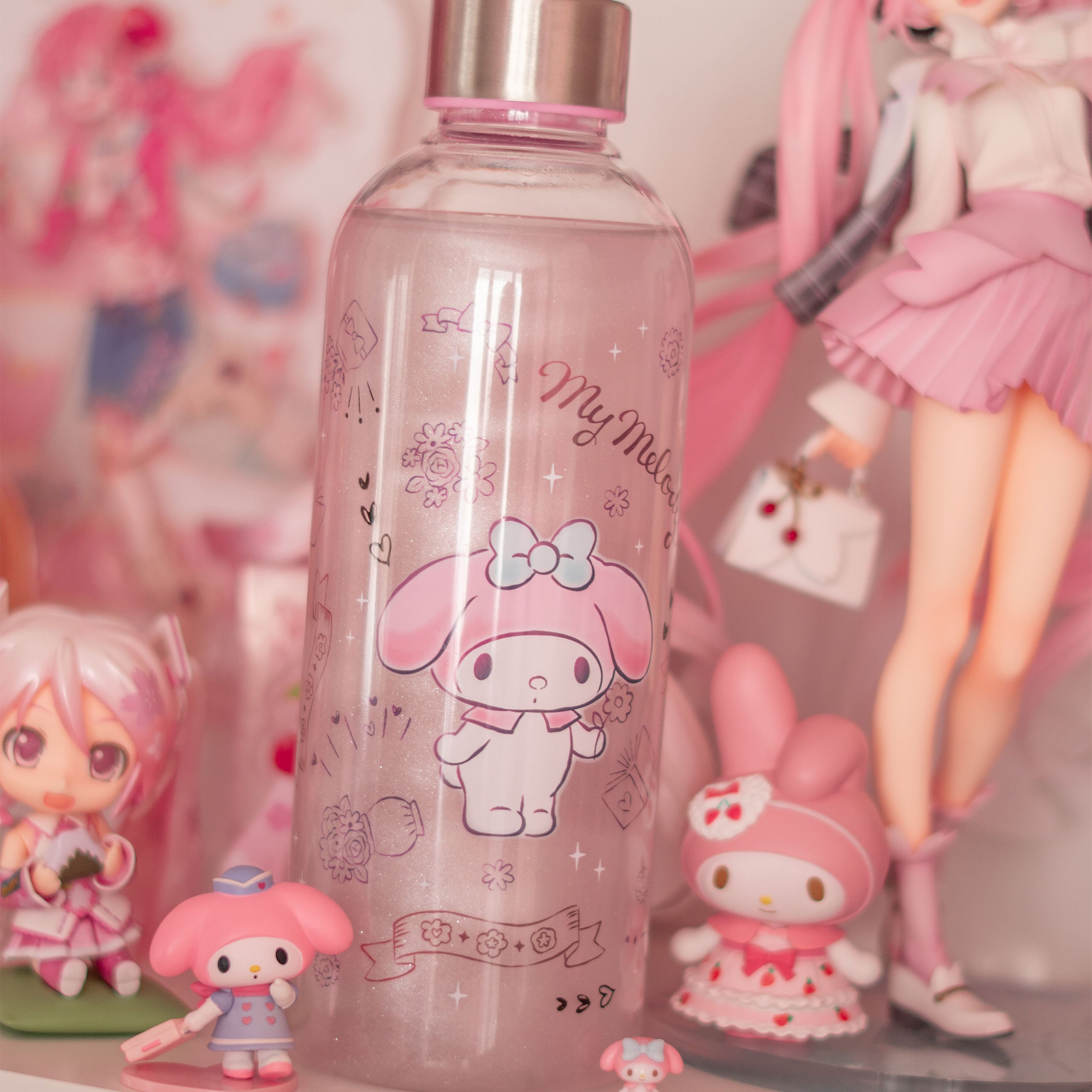 Hello Kitty and Friends - My Melody Water Bottle – Elbenwald