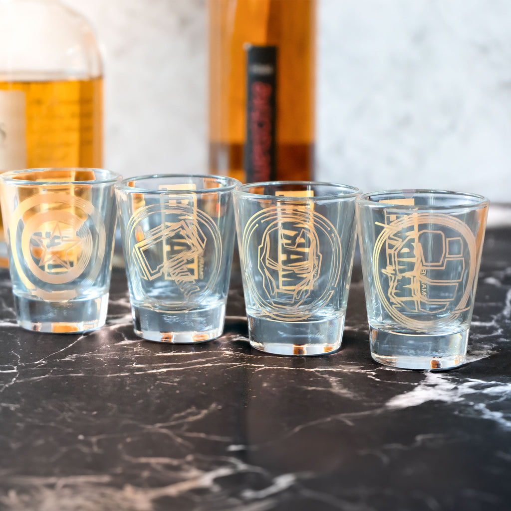 Product image Marvel - Symbols Shot Glass Set of 4