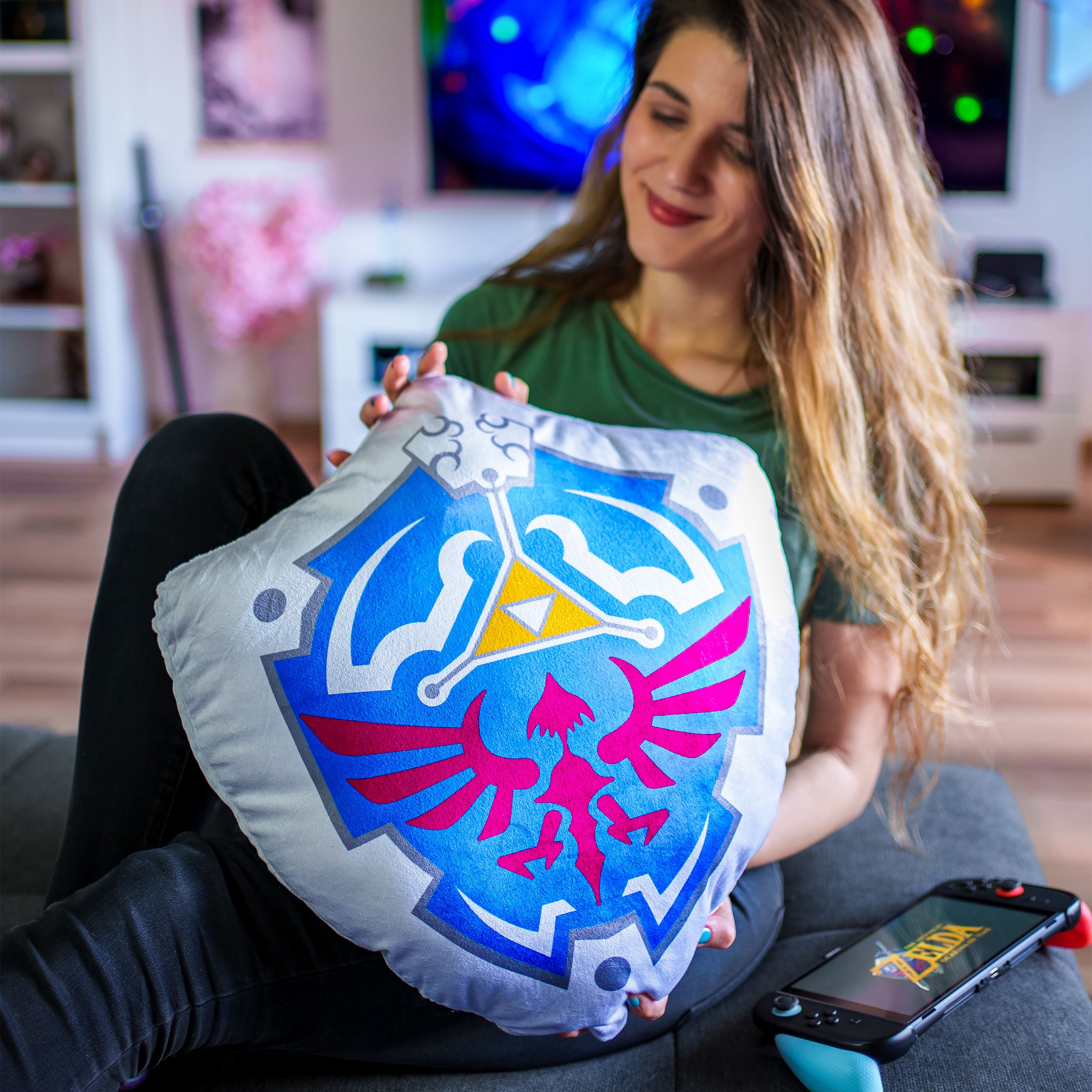 Product image Zelda - Hylia Shield Cushion