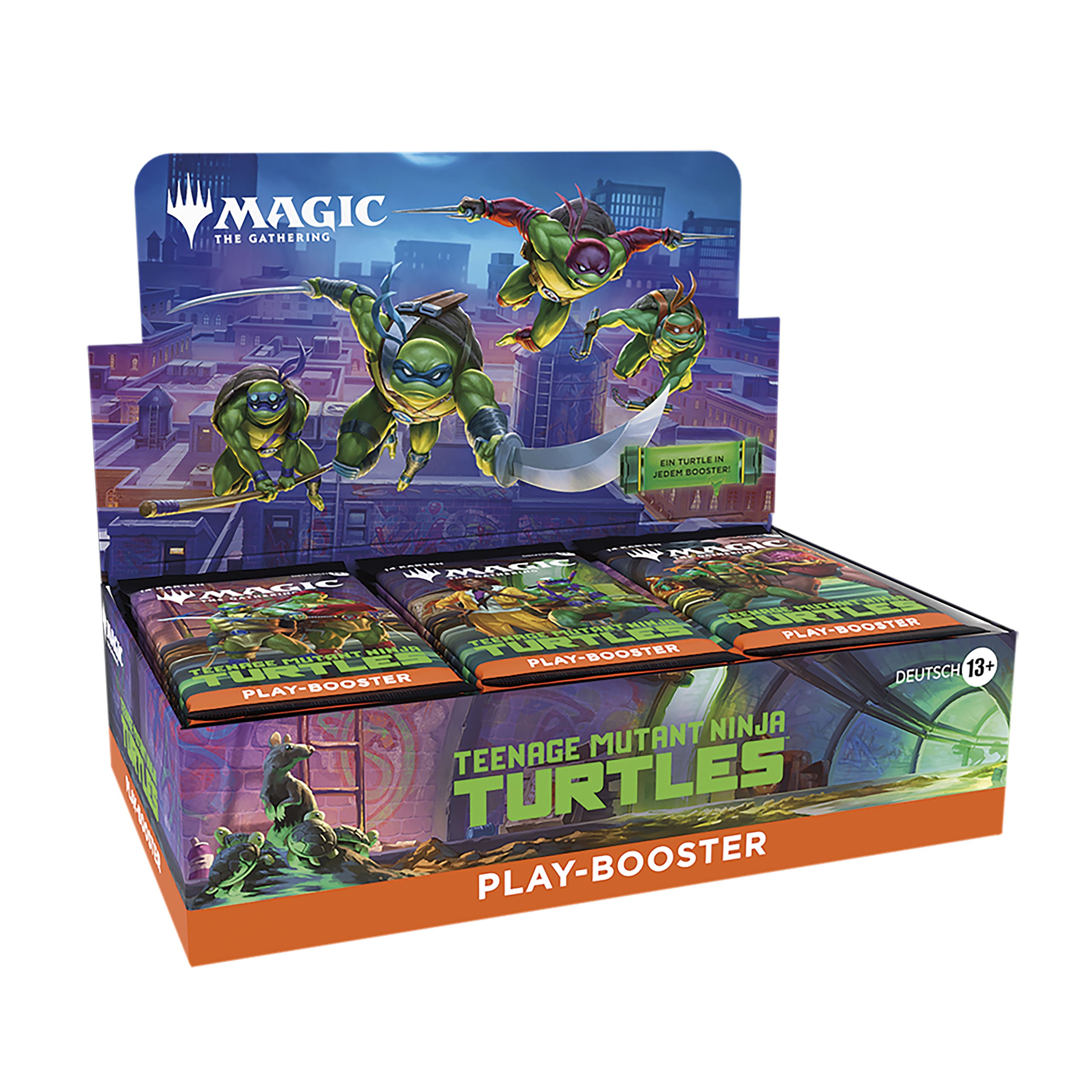 Product image Teenage Mutant Ninja Turtles Play Booster German Version – Magic: The Gathering Display E1091583