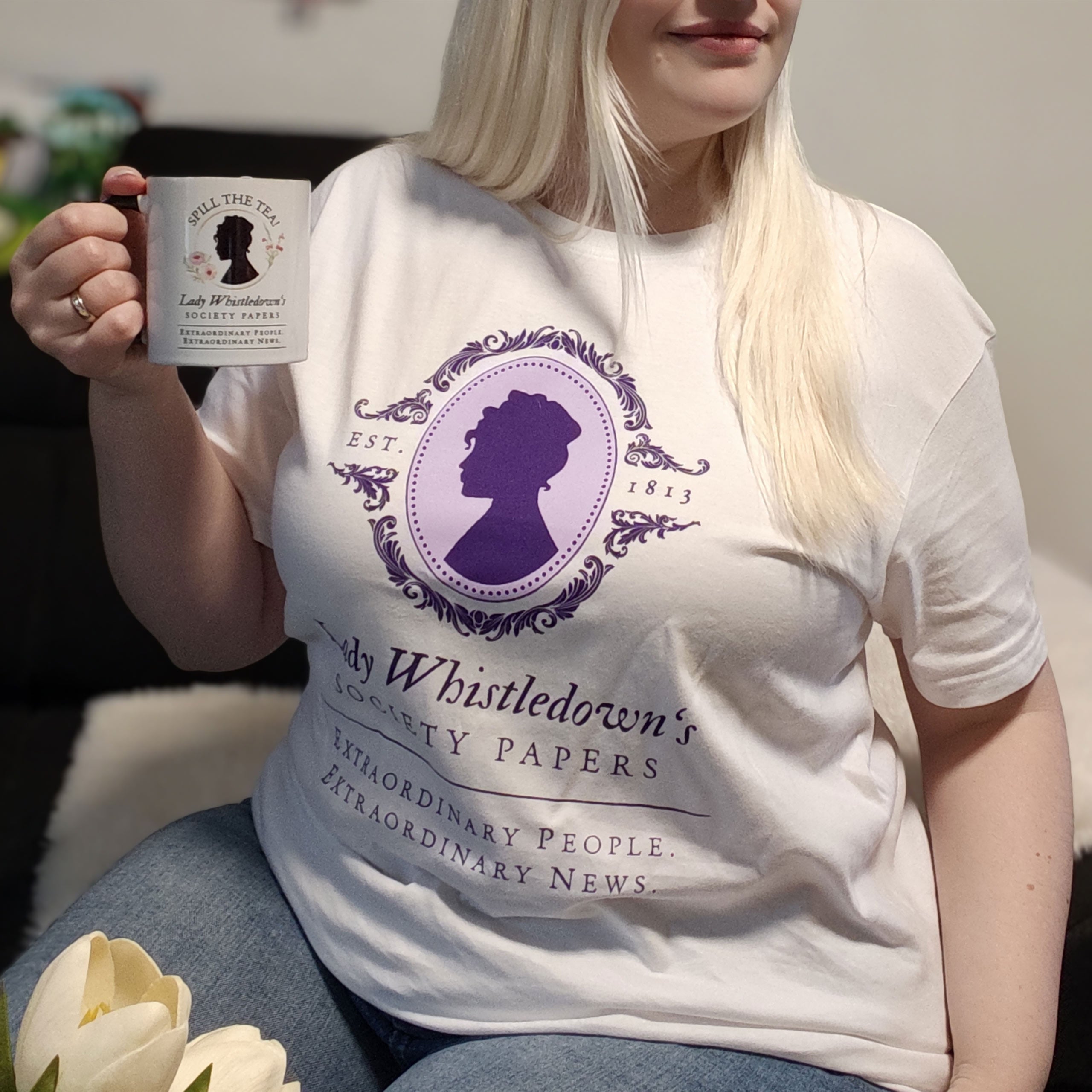 Product image Society Papers T-Shirt for Bridgerton Fans