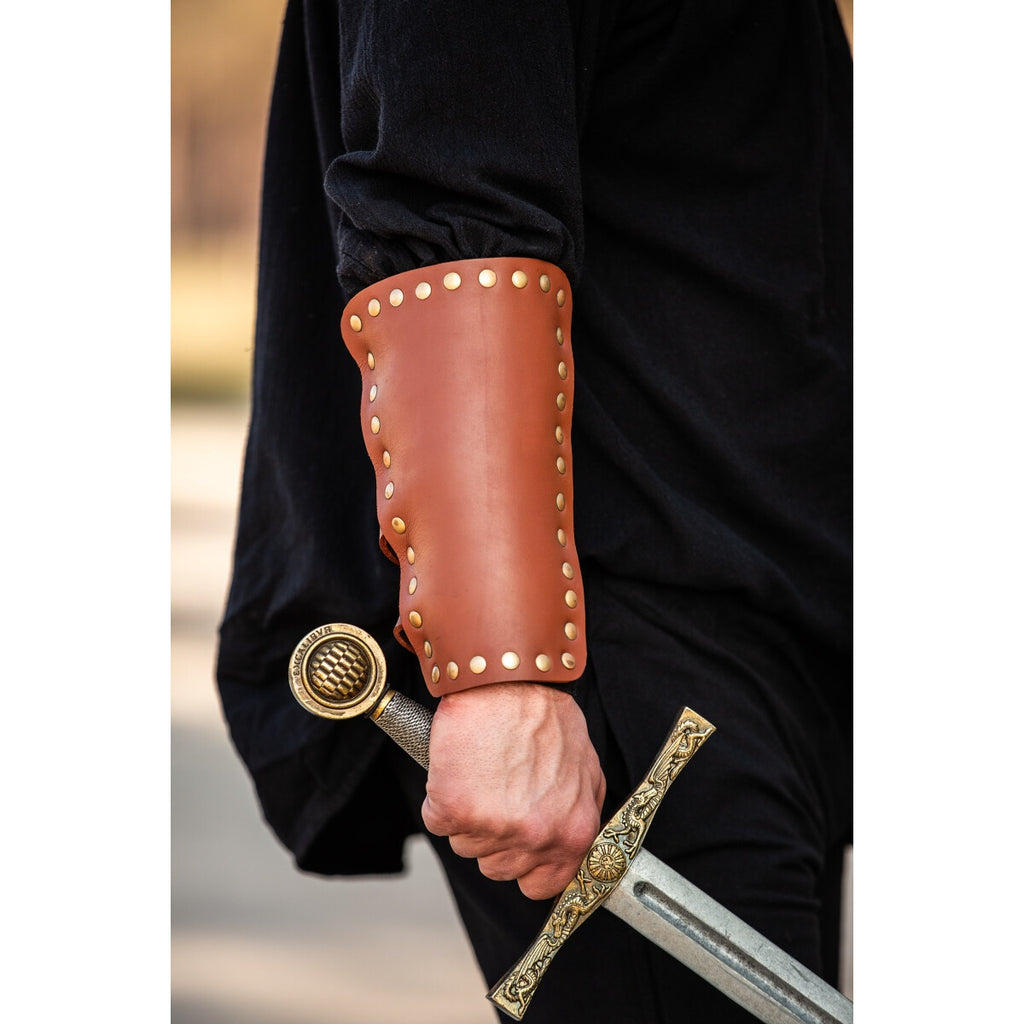 Product image Medieval Leather Bracer Mar brown