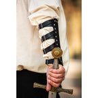 Product image Medieval Leather Bracer Mar Black