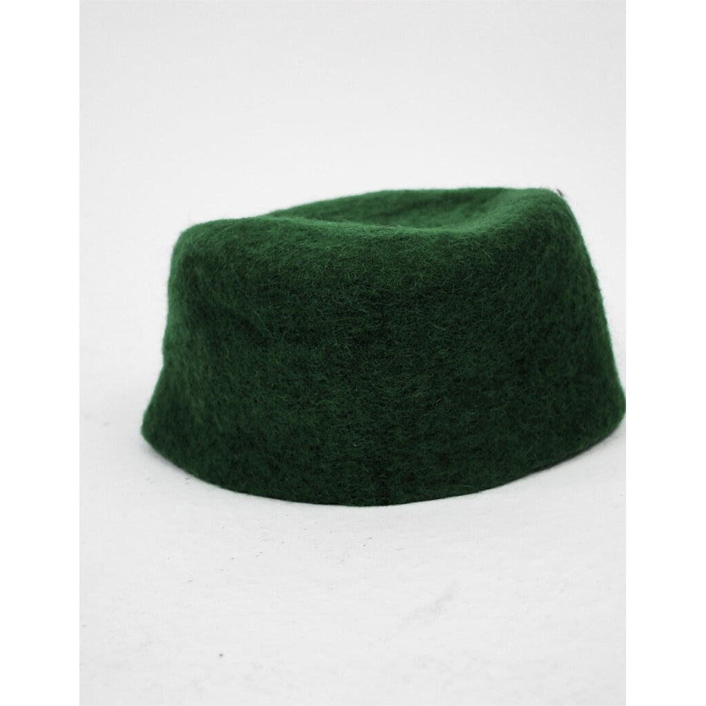 Product image Medieval Wool Felt Cap Hans green