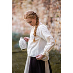 Product image Medieval Blouse with Lace Bettina beige