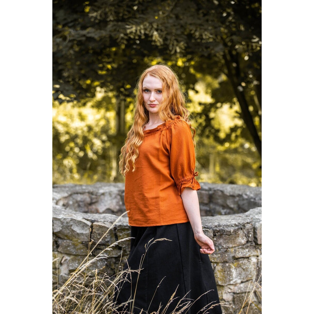 Product image Medieval Blouse Short Sleeve Vera brown