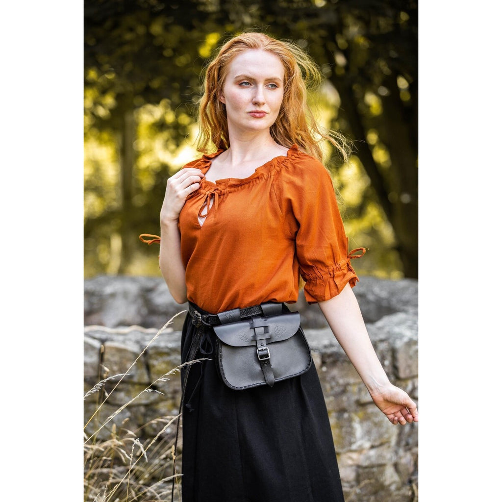 Product image Medieval Blouse Short Sleeve Vera brown