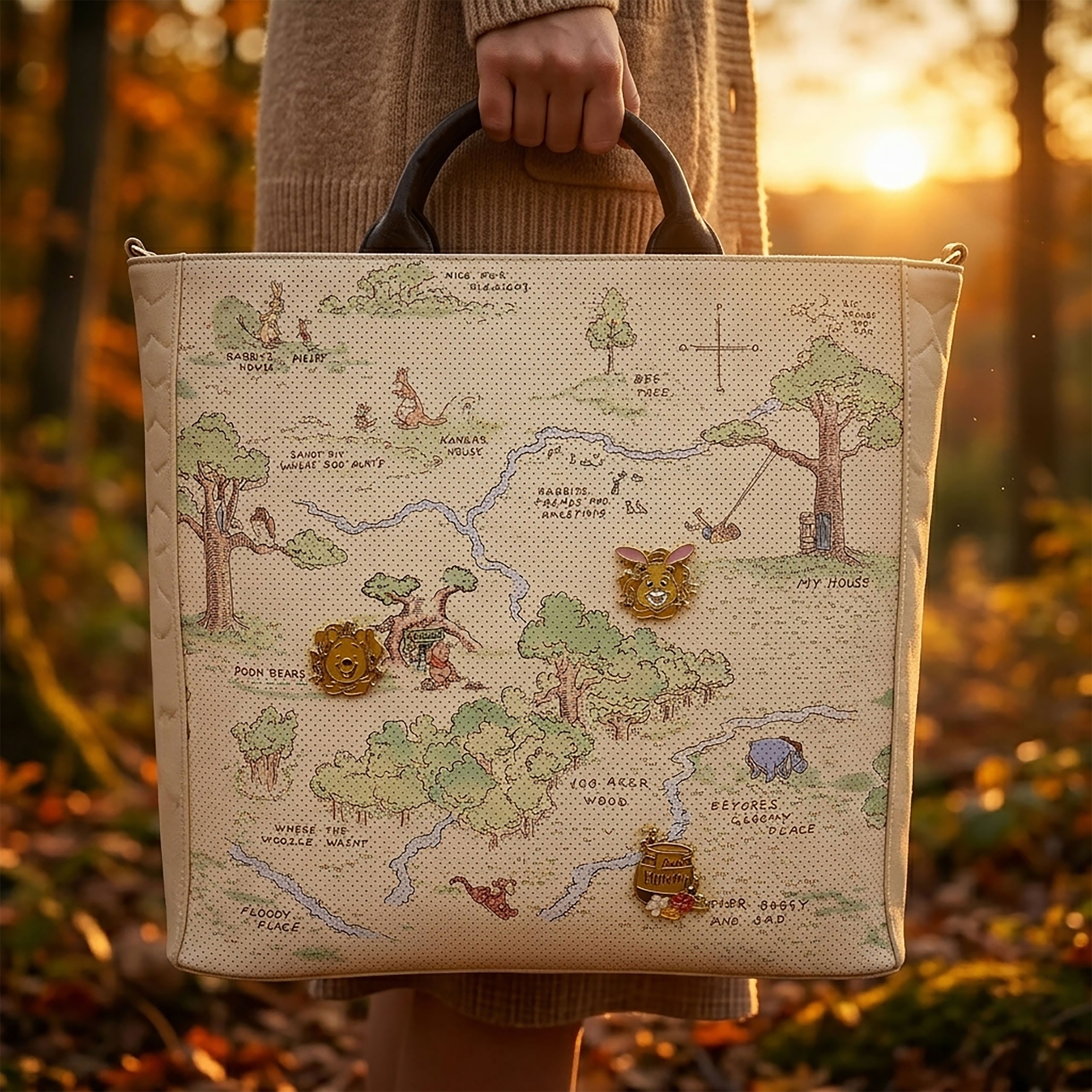バッグ pooh Winnie the Pooh - Hundred Acre Wood Crossbody Bag – Elbenwald