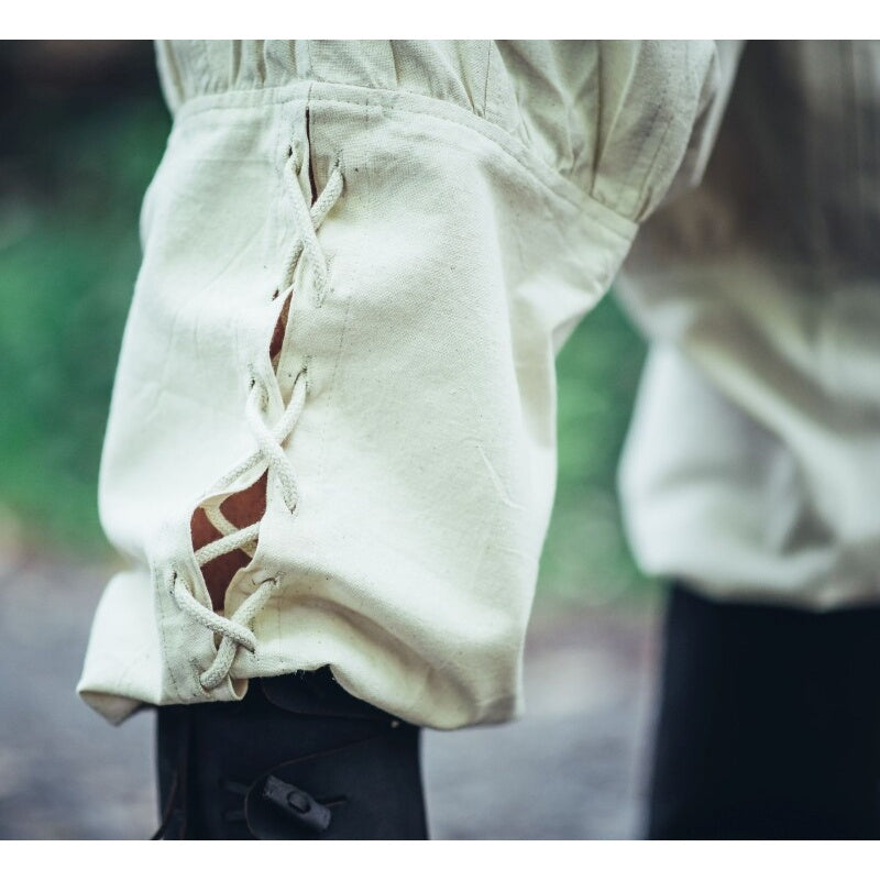 Product image Medieval Trousers Magnus with Leg Lacing beige