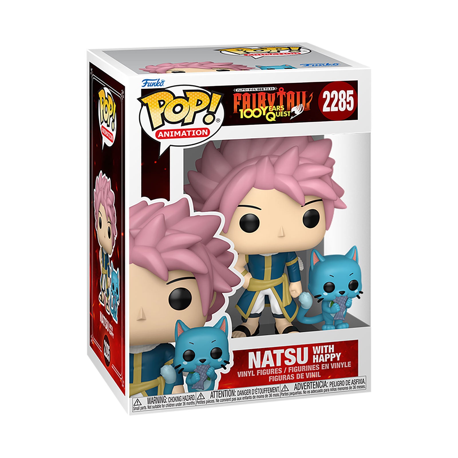 Fairy Tail – Natsu with Happy Funko Pop! Figure – Elbenwald