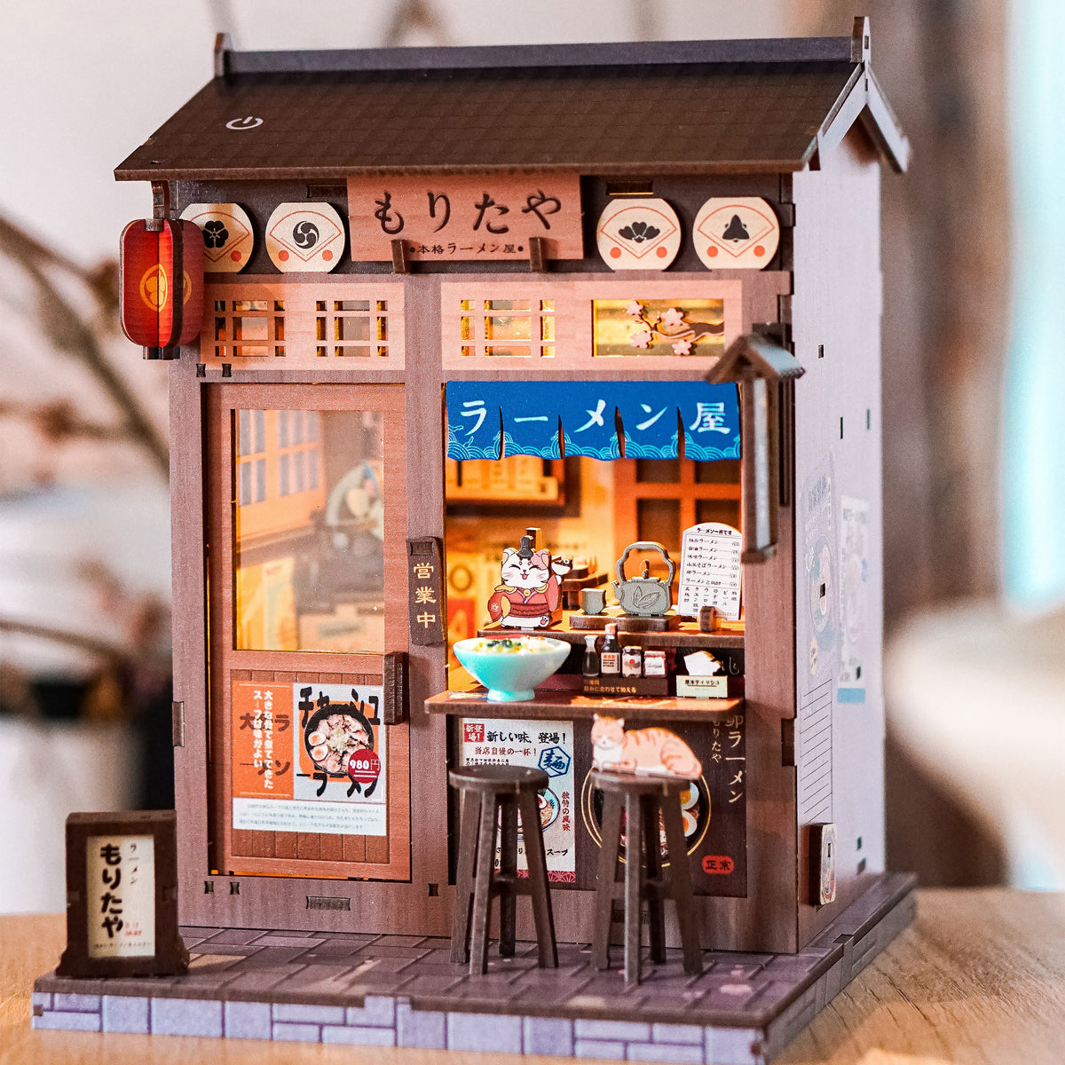 Product image CuteBee - Morita-Ya Miniature House Book Nook Model Kit