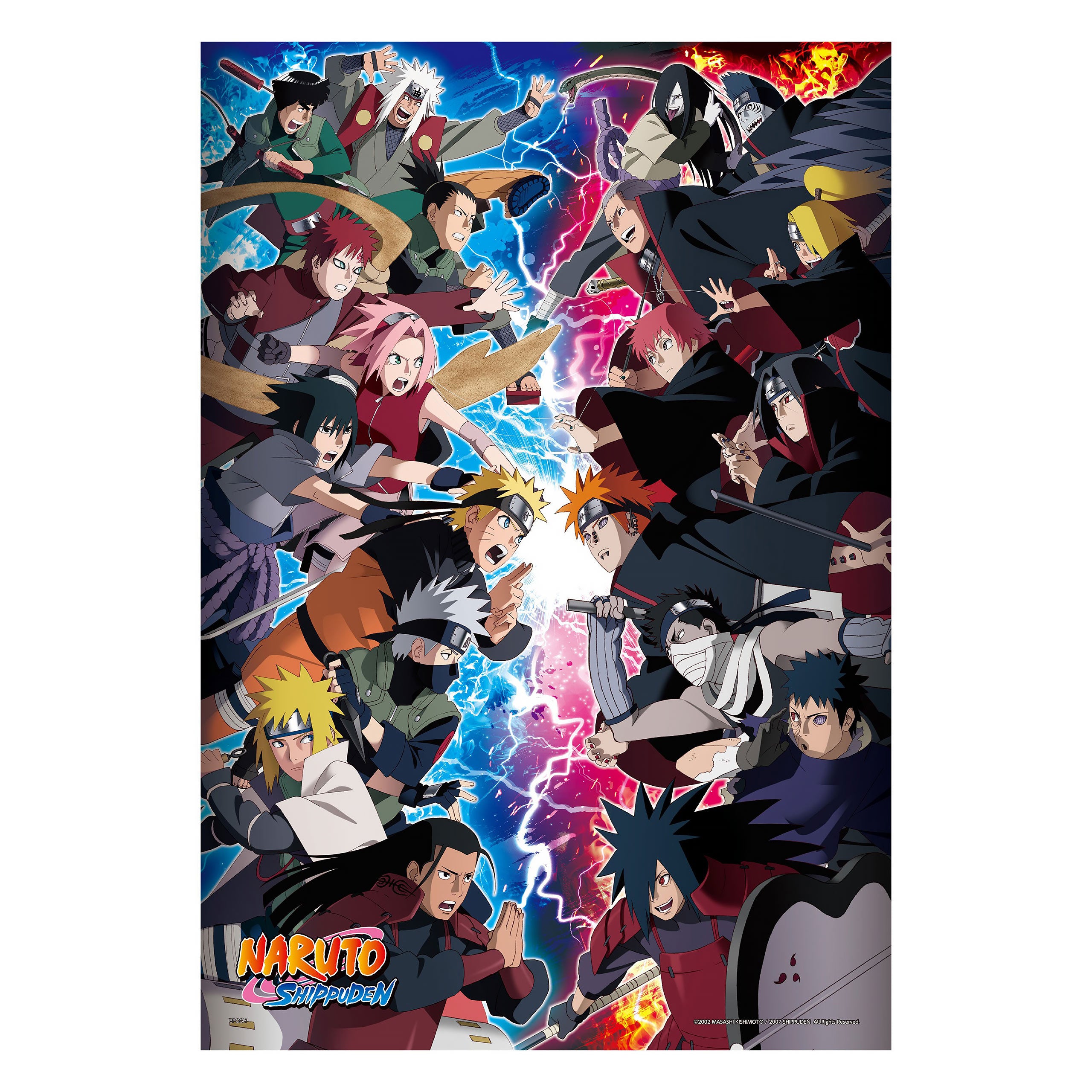Naruto Shippuden - Battle of Shinobi Puzzle Super Small Pieces