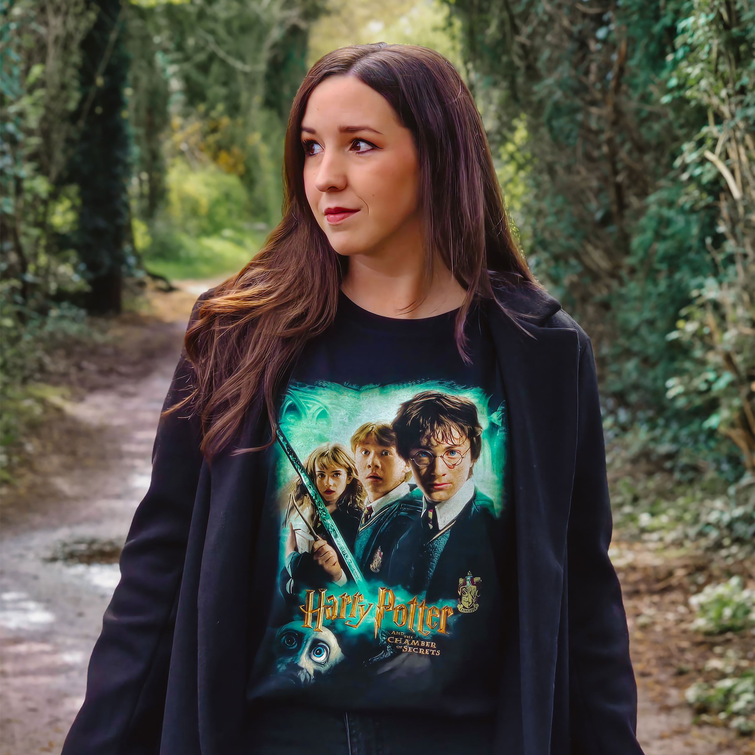 The Chamber of Secrets Poster T-Shirt - Harry Potter – Elbenwald