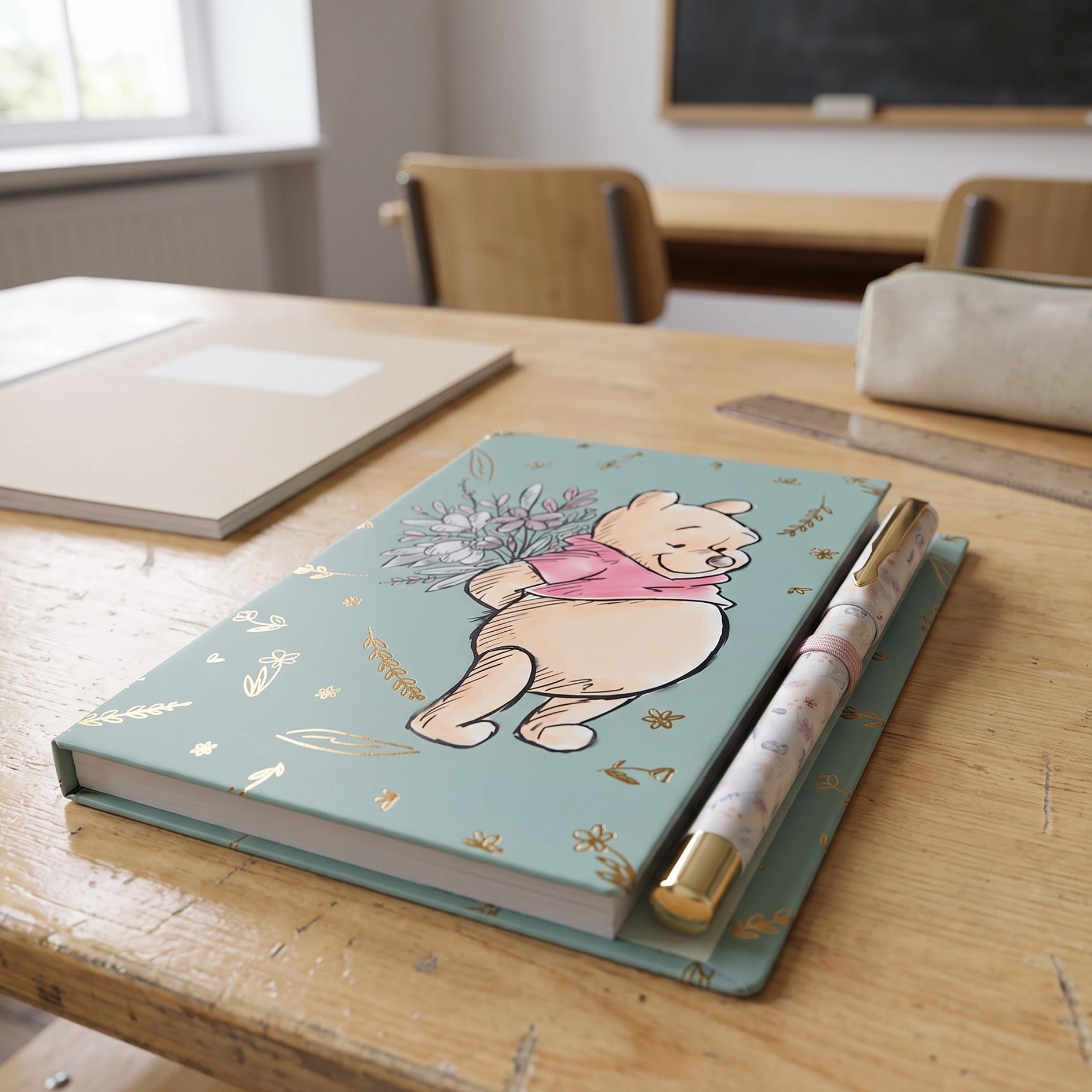 ノート・メモ帳 pooh.3love Winnie the Pooh - Notepad Set with Pen – Elbenwald
