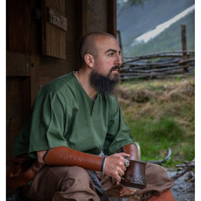 Product image Medieval Short-Sleeve Tunic Olaf green