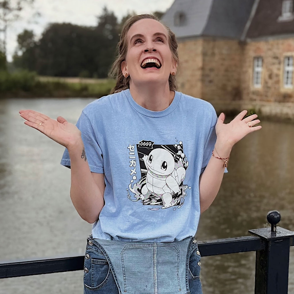 Product image Pokémon - Squirtle Katakana Vintage T-Shirt