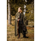 Product image Medieval Linen Cloak Mimir green