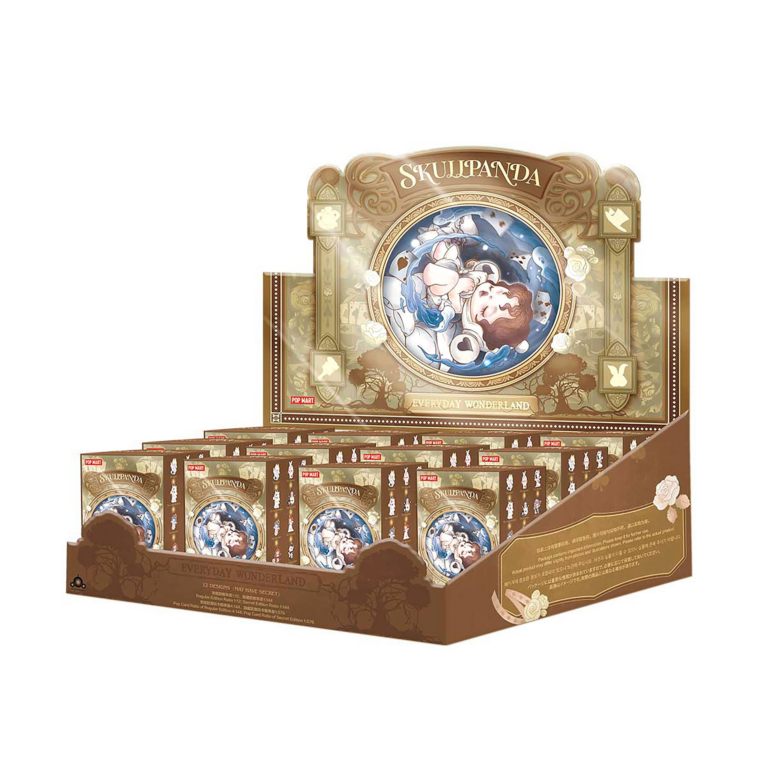 Skullpanda - Everyday Wonderland Pop Mart Mystery Figure Display