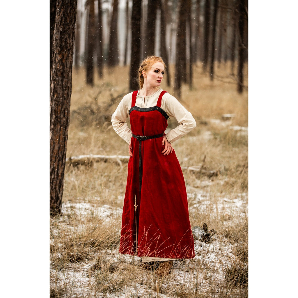 Product image Medieval Viking Overdress Alena red