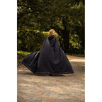 Product image Medieval Cloak with Embroidery Erna black