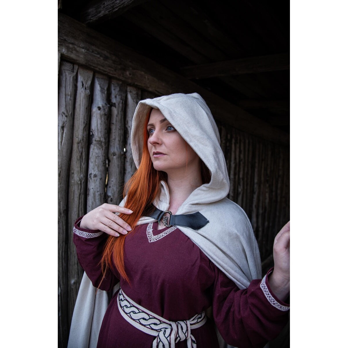Product image Medieval Wool Cloak Tjark 160 cm