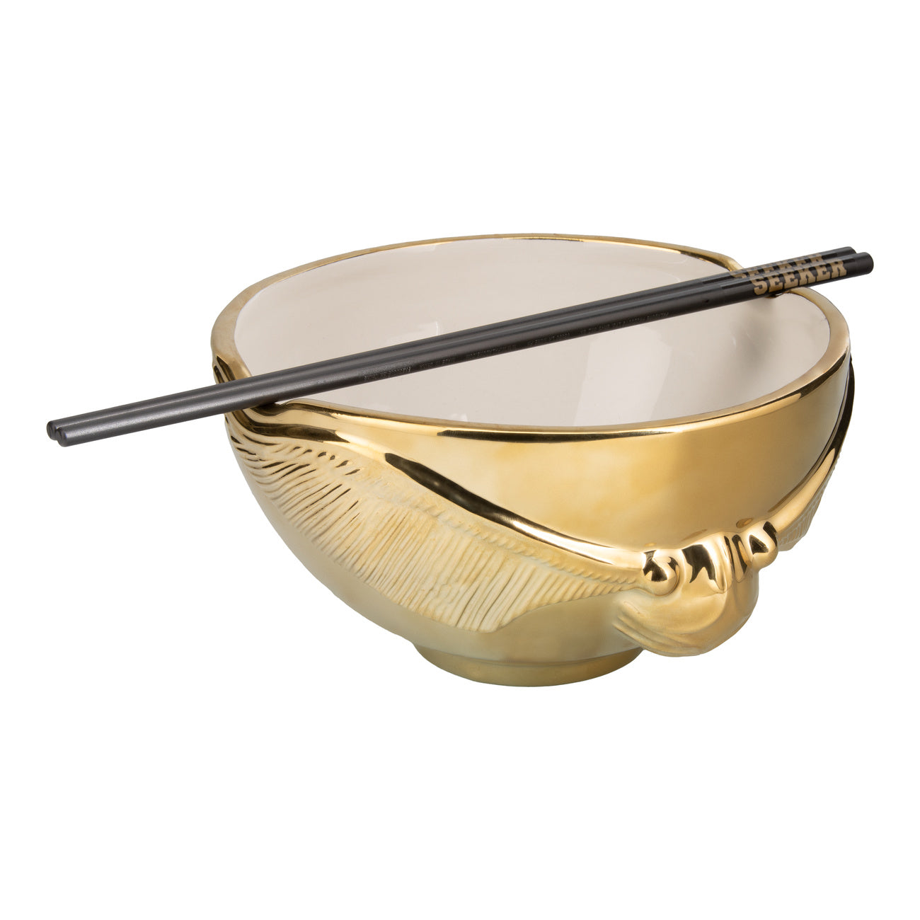 Product image Harry Potter - Golden Snitch ramen bowl with chopsticks