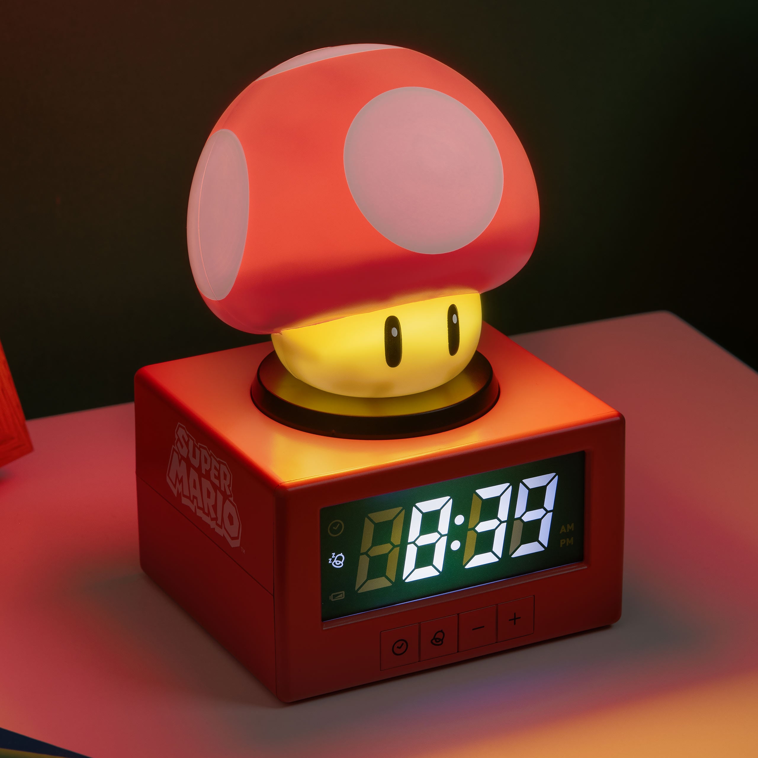 Super Mario - Super Mushroom Alarm Clock – Elbenwald