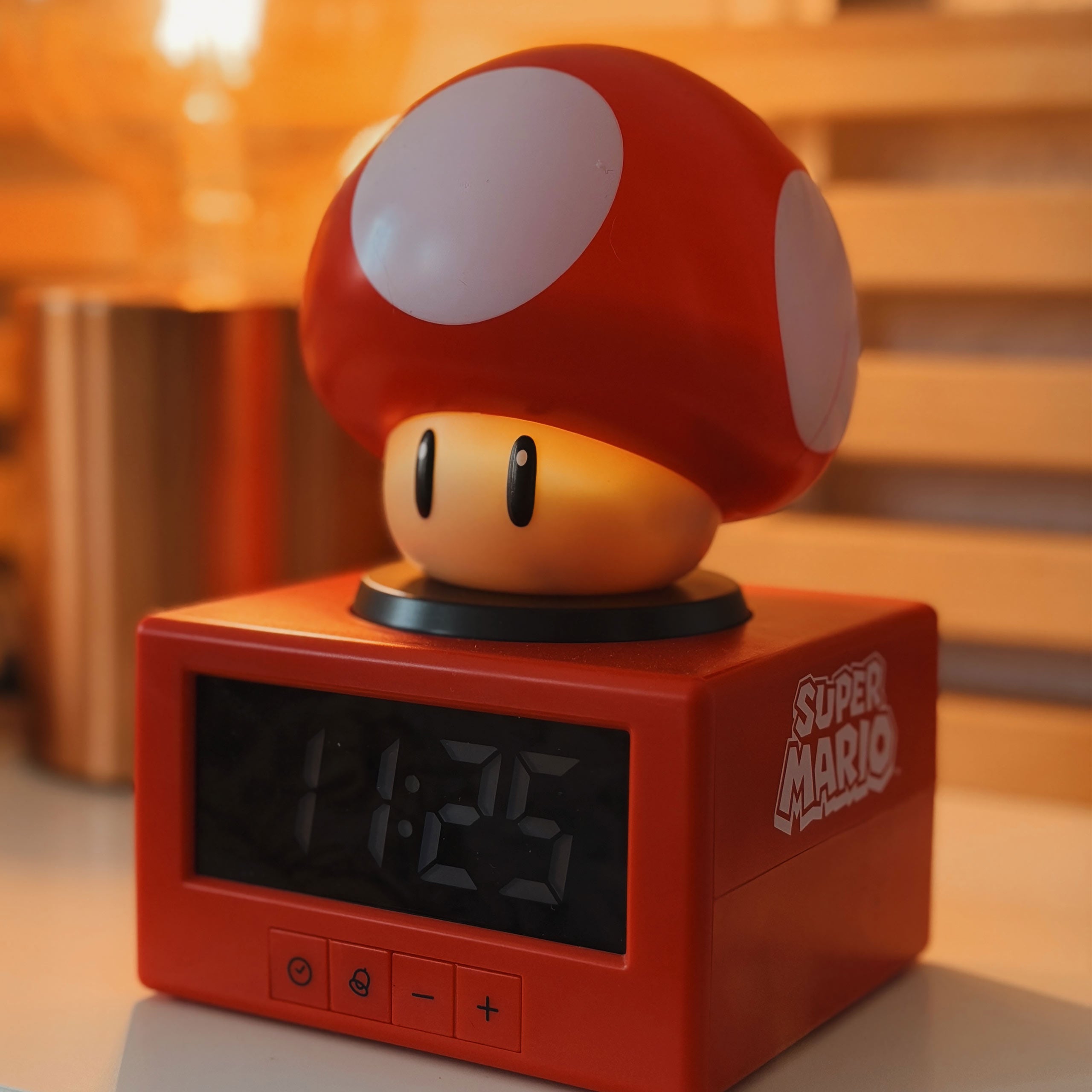 Super Mario - Super Mushroom Alarm Clock – Elbenwald