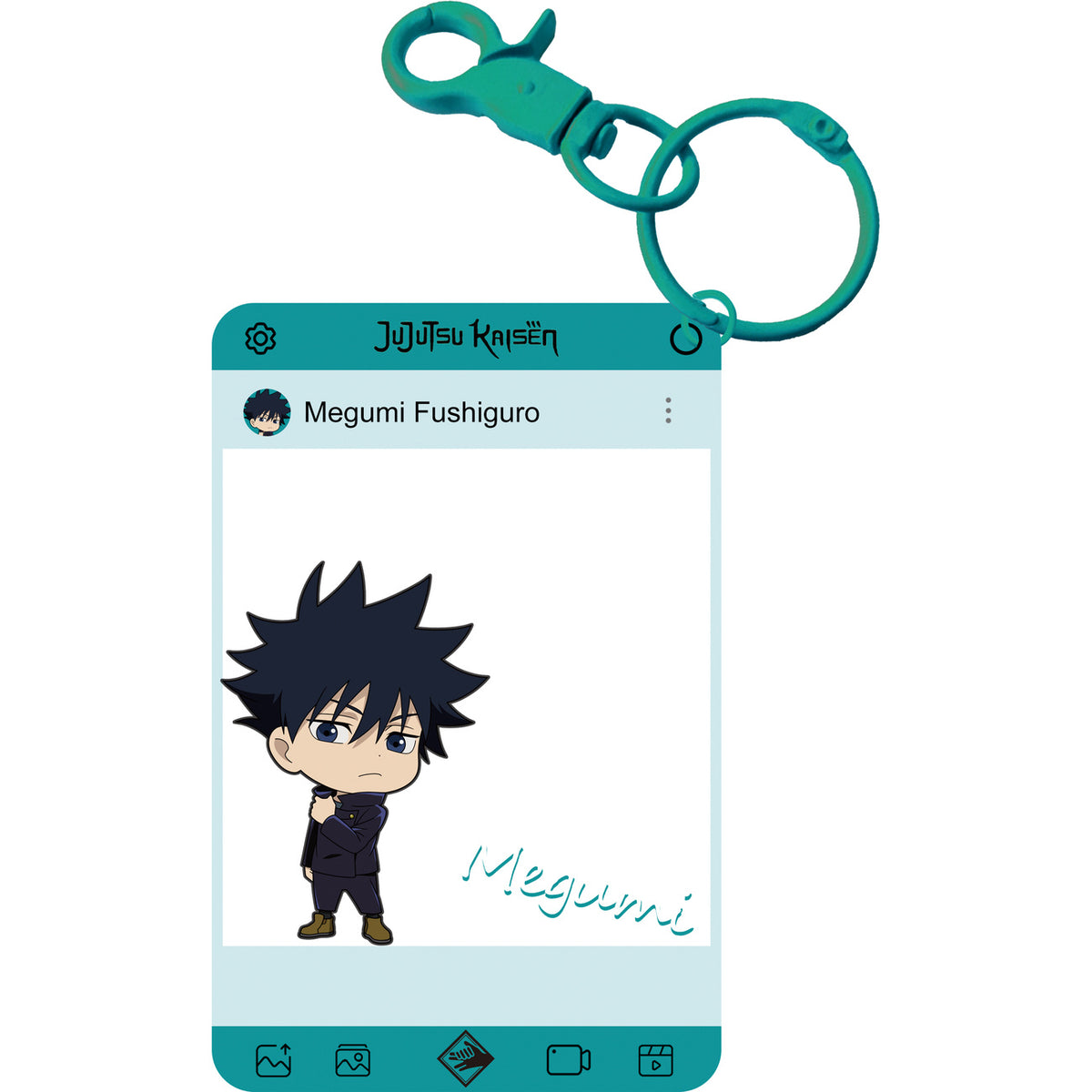 Product image Jujutsu Kaisen - Mystery Acrylic Clear Sleeve with Carabiner Display E1095612