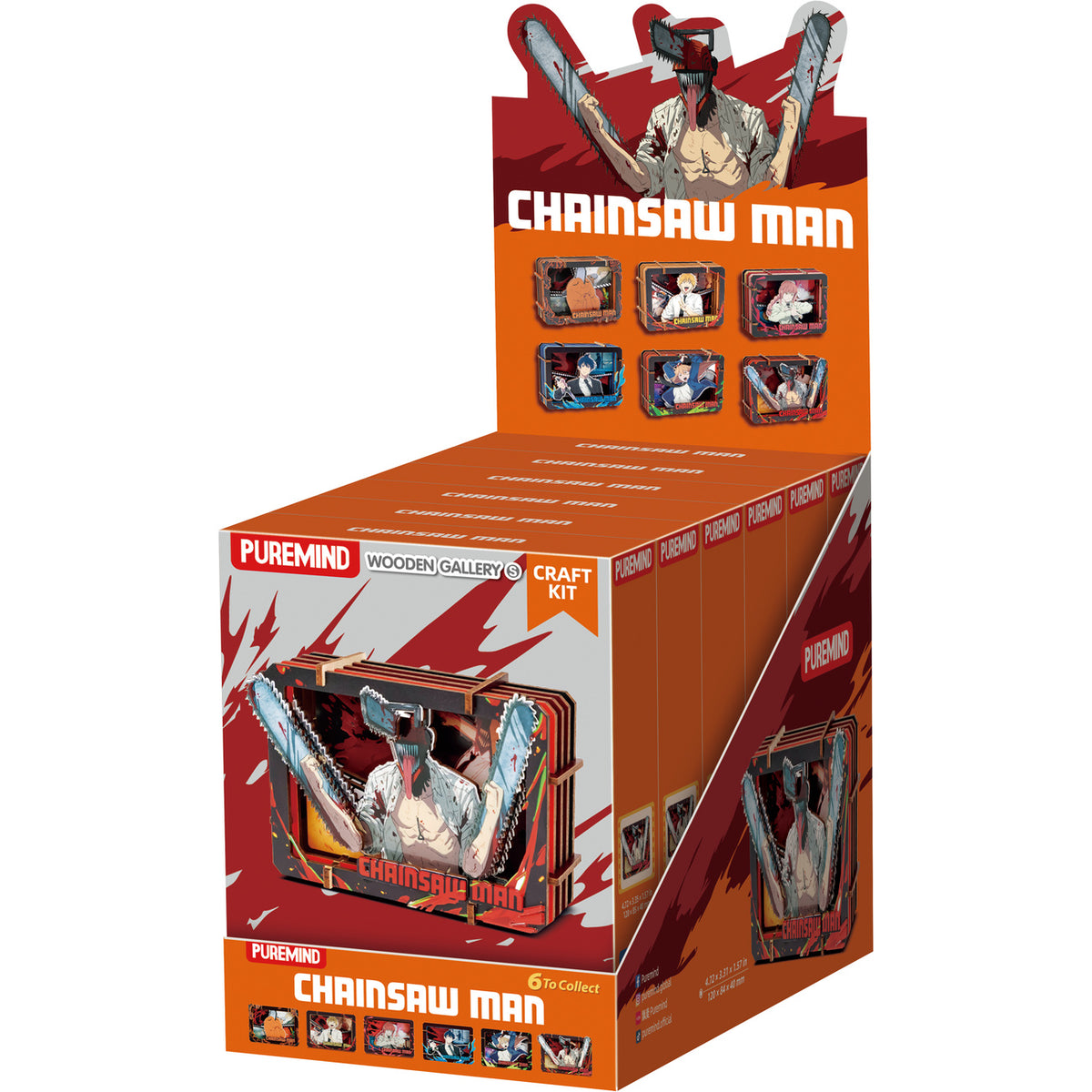 Product image Chainsaw Man - Characters Mystery Mini Wooden Picture