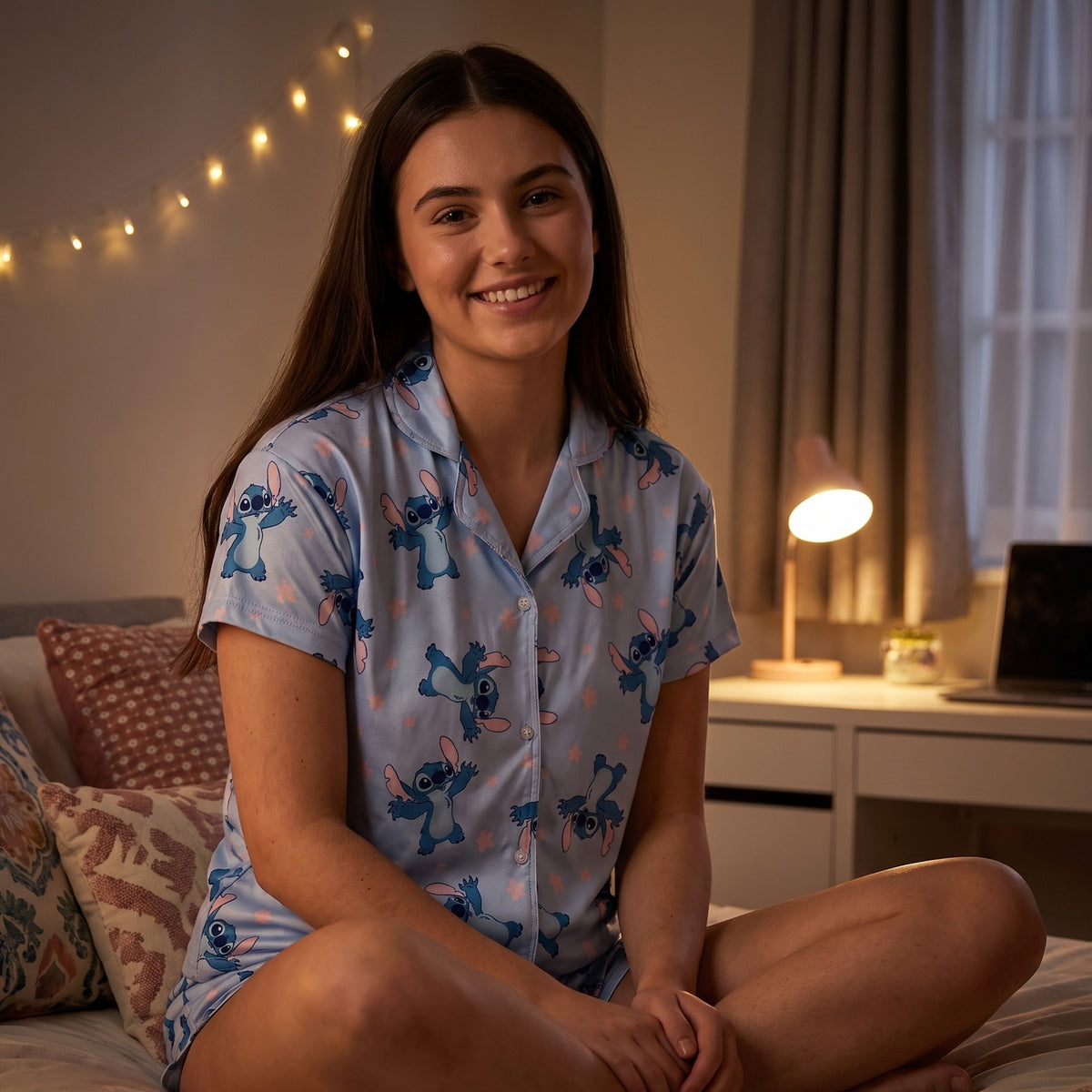 Product image Stitch Short Pyjamas for Women - Lilo & Stitch