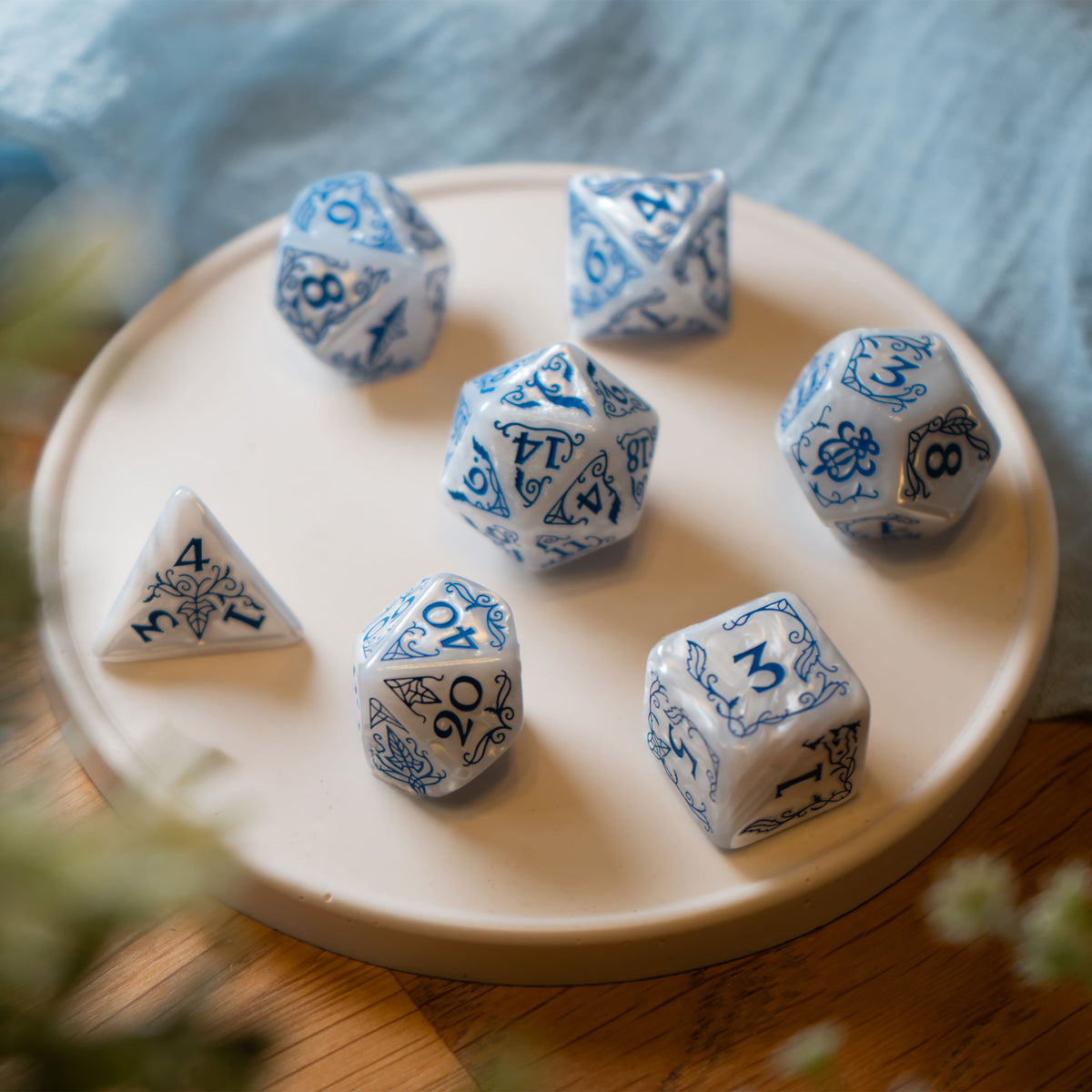 Product image The Lord of the Rings - Rivendell RPG Dice Set 7-piece