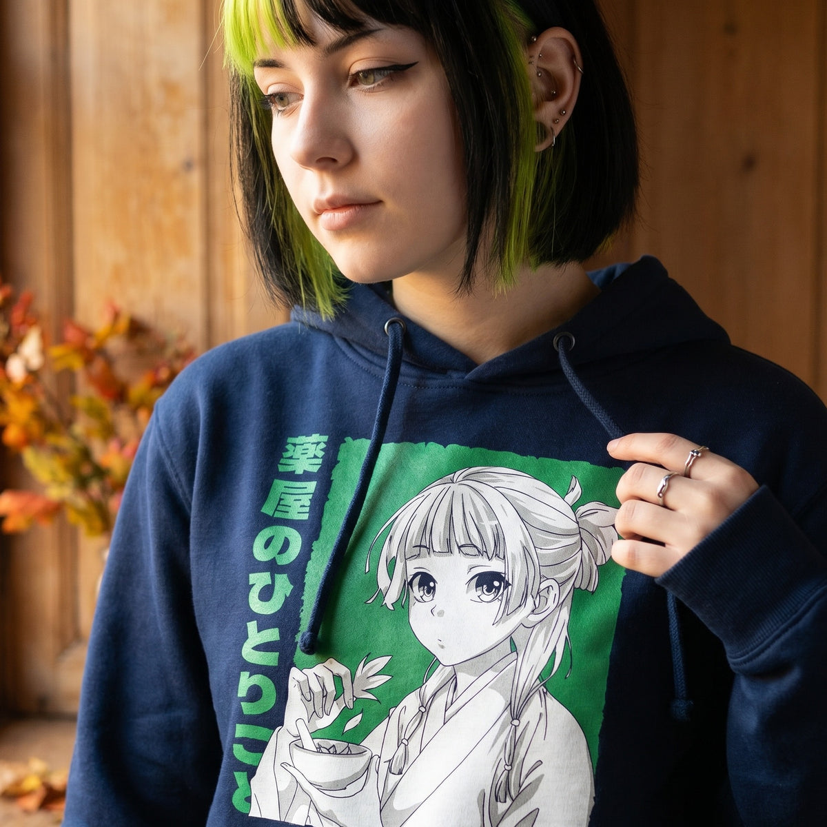 Product image Maomao blue hoodie for The Apothecary Diaries fans