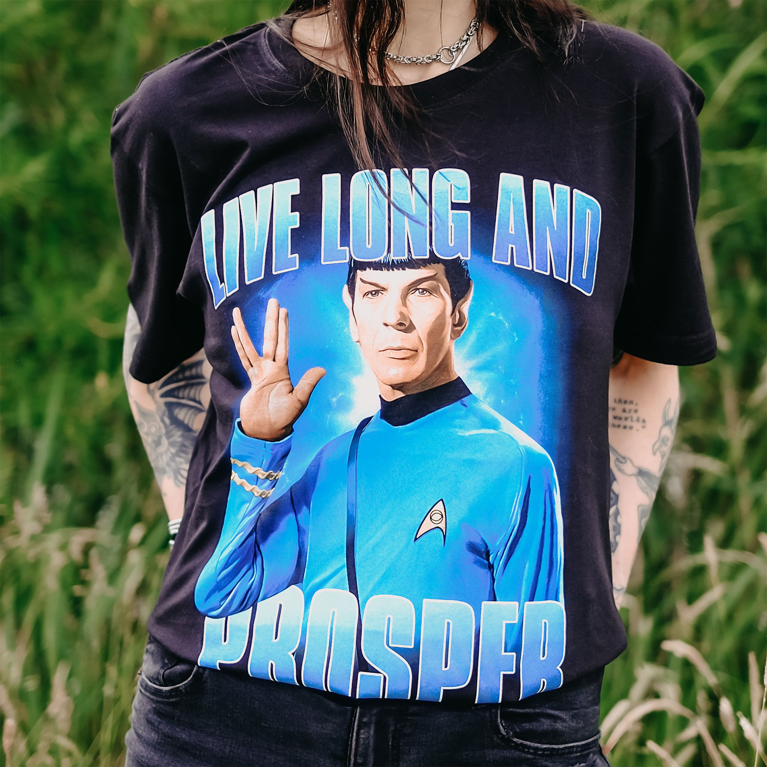 Spock Live Long And Prosper T-Shirt - Star Trek – Elbenwald